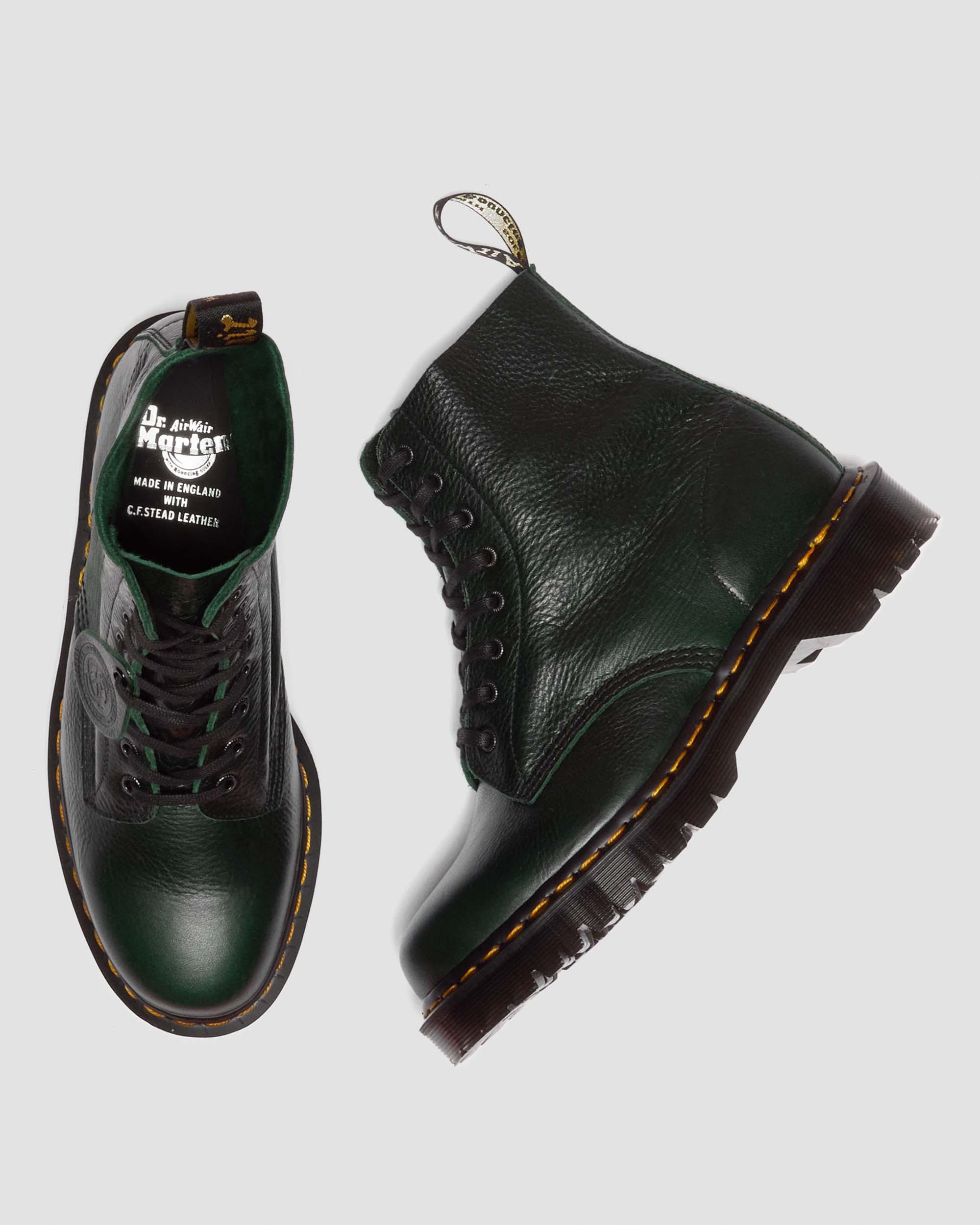 1460 Pascal Made in England Buckingham Leather Lace Up Boots in