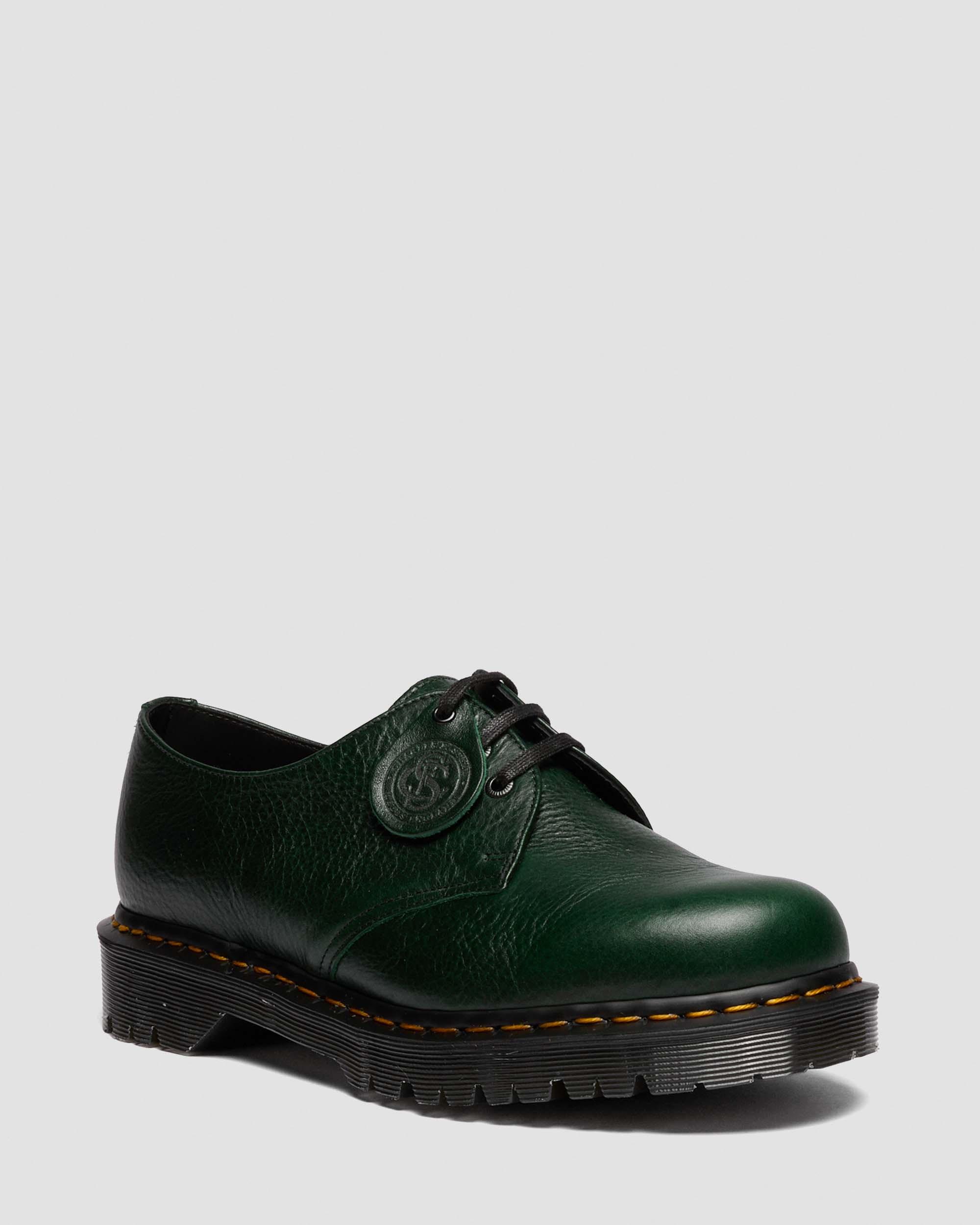 1461 Buckingham Leren Schoenen in DMs Groen