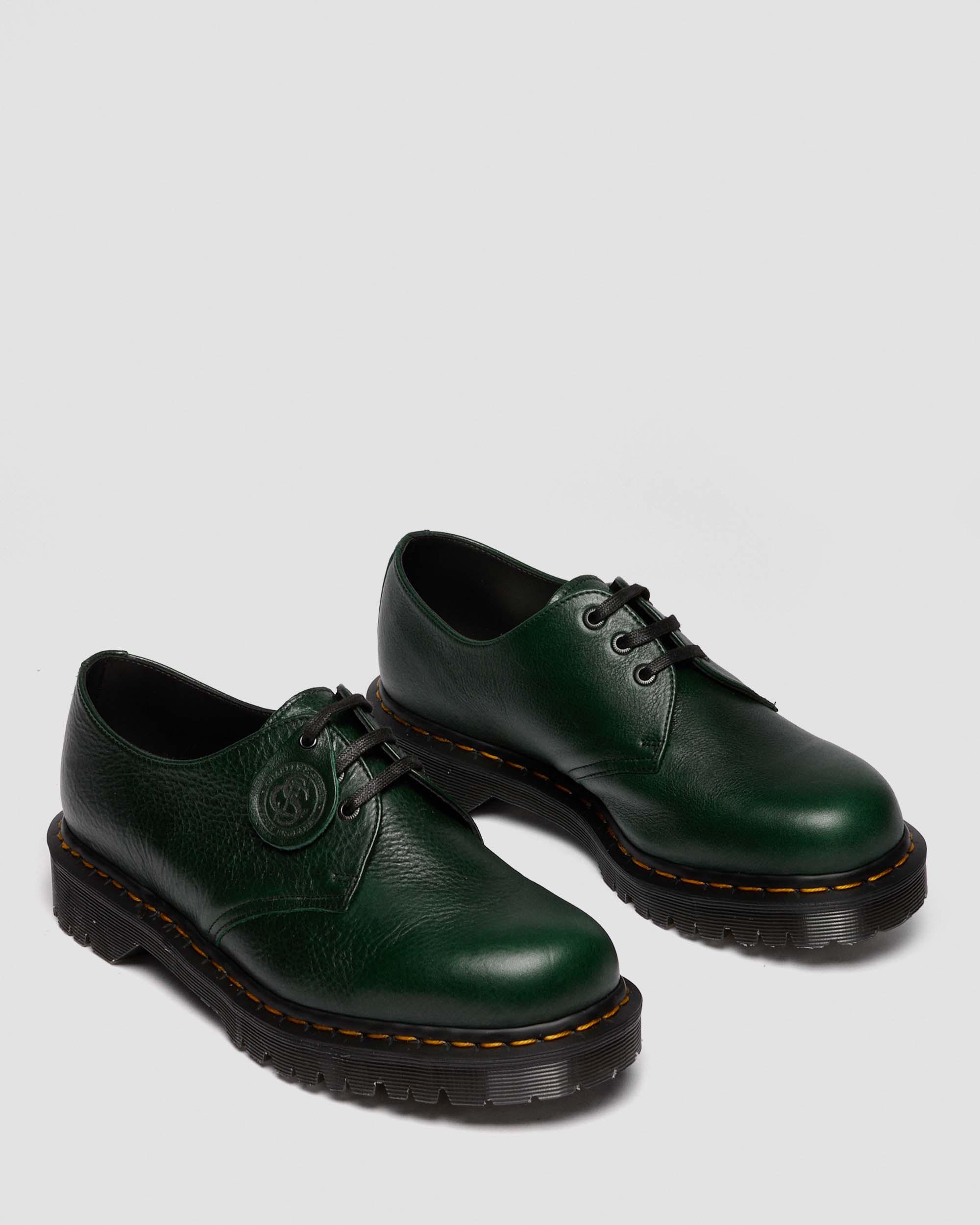 1461 Buckingham Leren Schoenen in DMs Groen