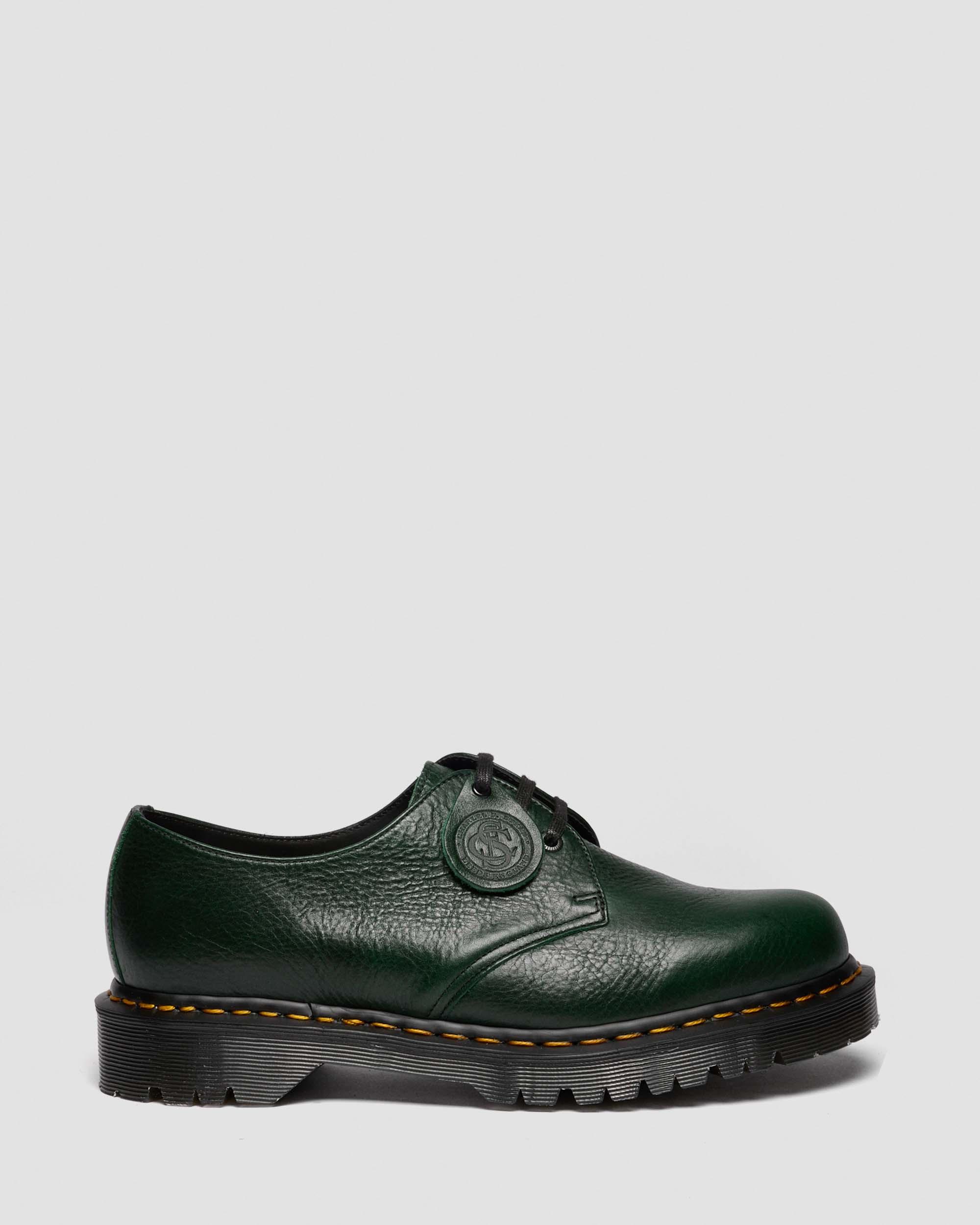 1461 Buckingham Leren Schoenen in DMs Groen