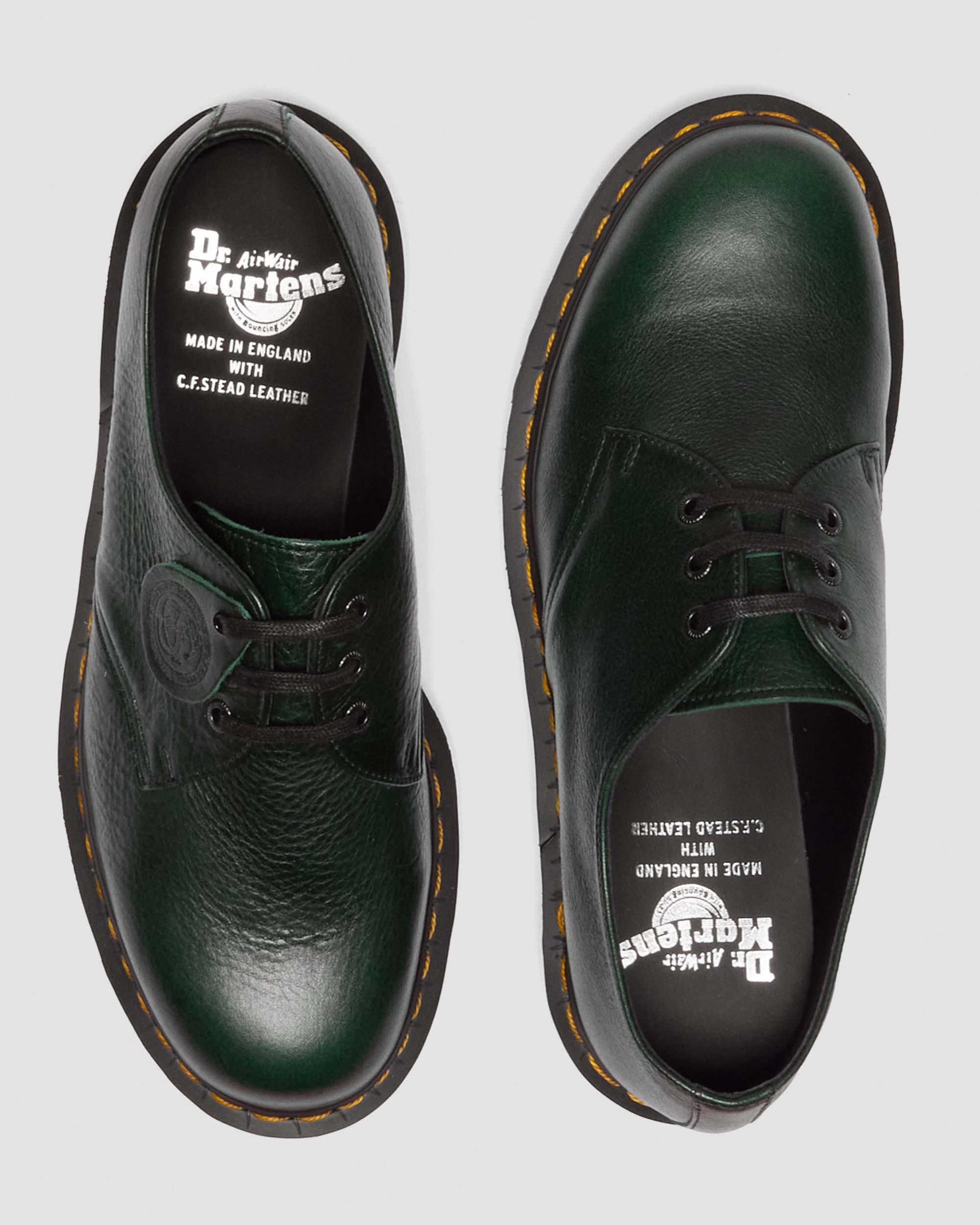 1461 Buckingham Leren Schoenen in DMs Groen