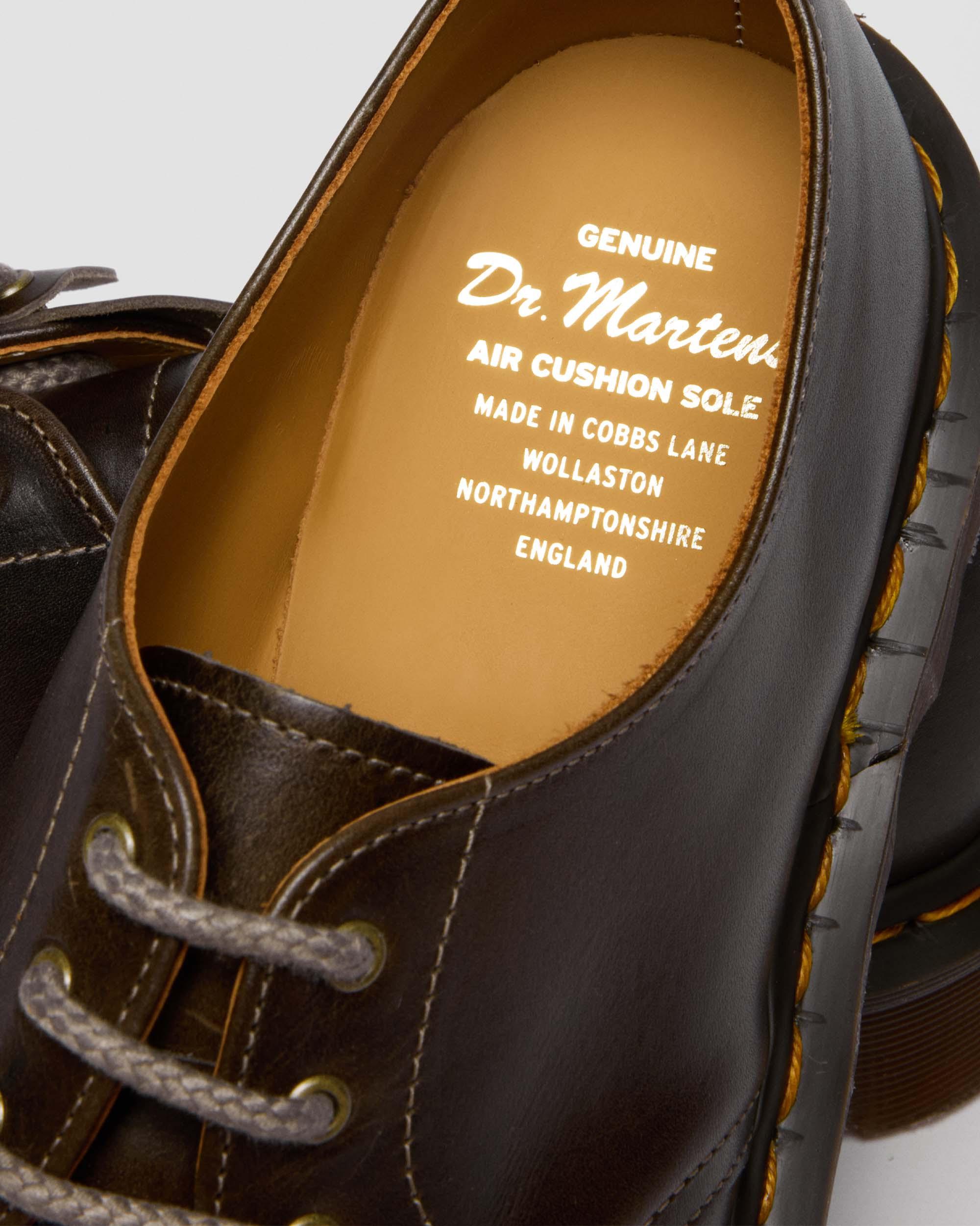 1461 Classic Calf Leather Shoes in Sepia Grey