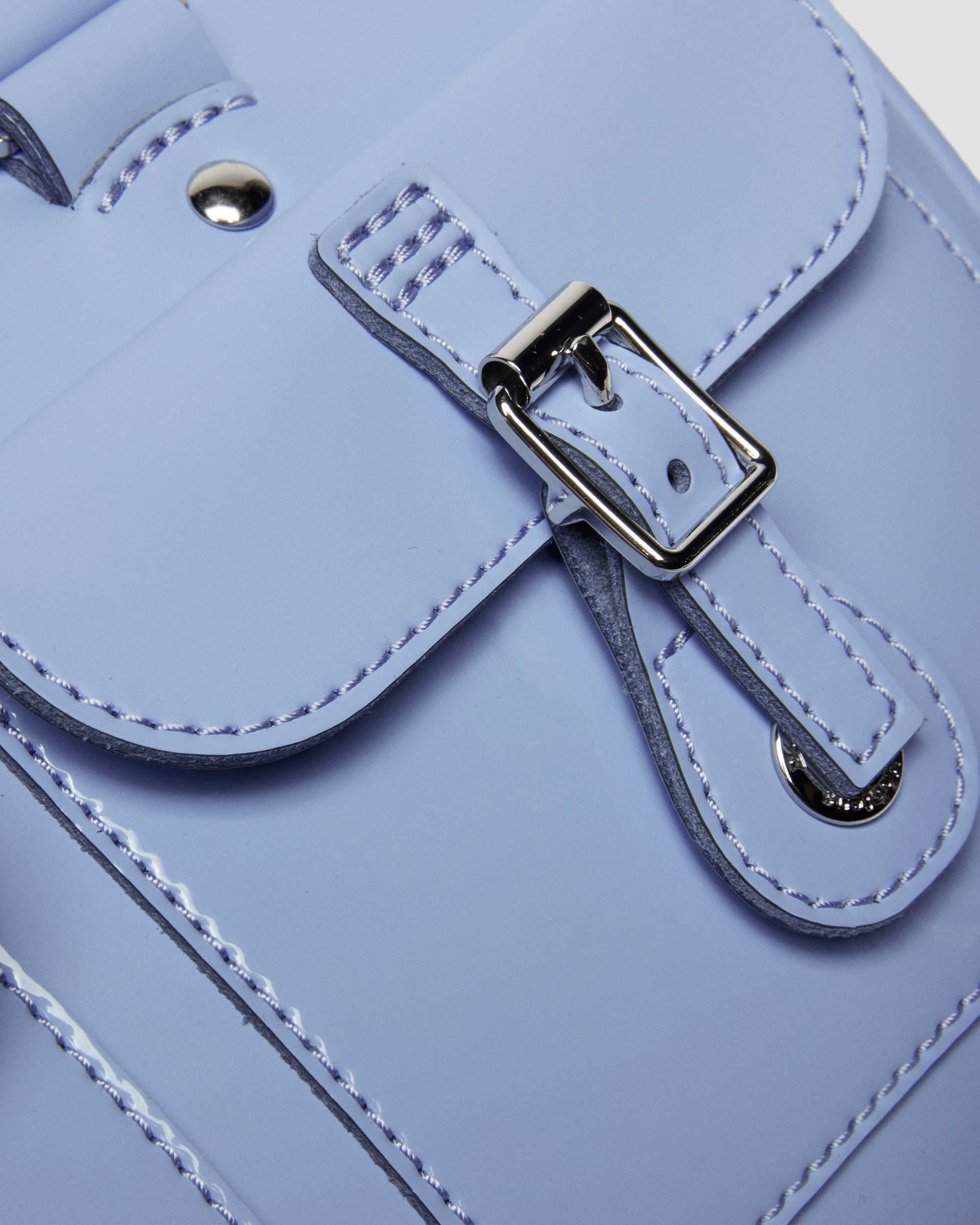 Top Handle Kiev & Patent Leather Bag in CORNFLOWER BLUE | Dr. Martens™