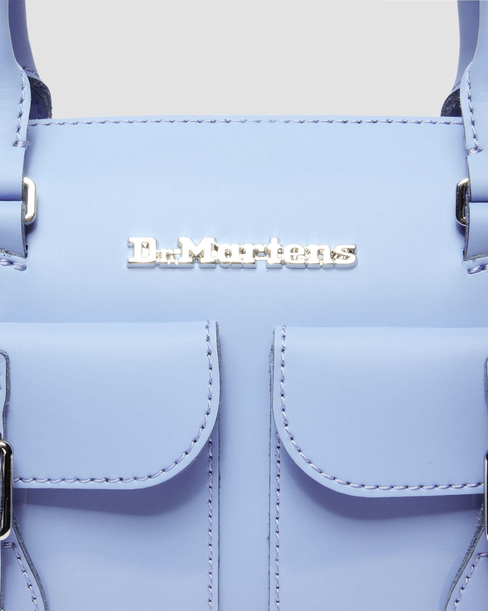 Top Handle Kiev & Patent Leather Bag in CORNFLOWER BLUE | Dr. Martens™