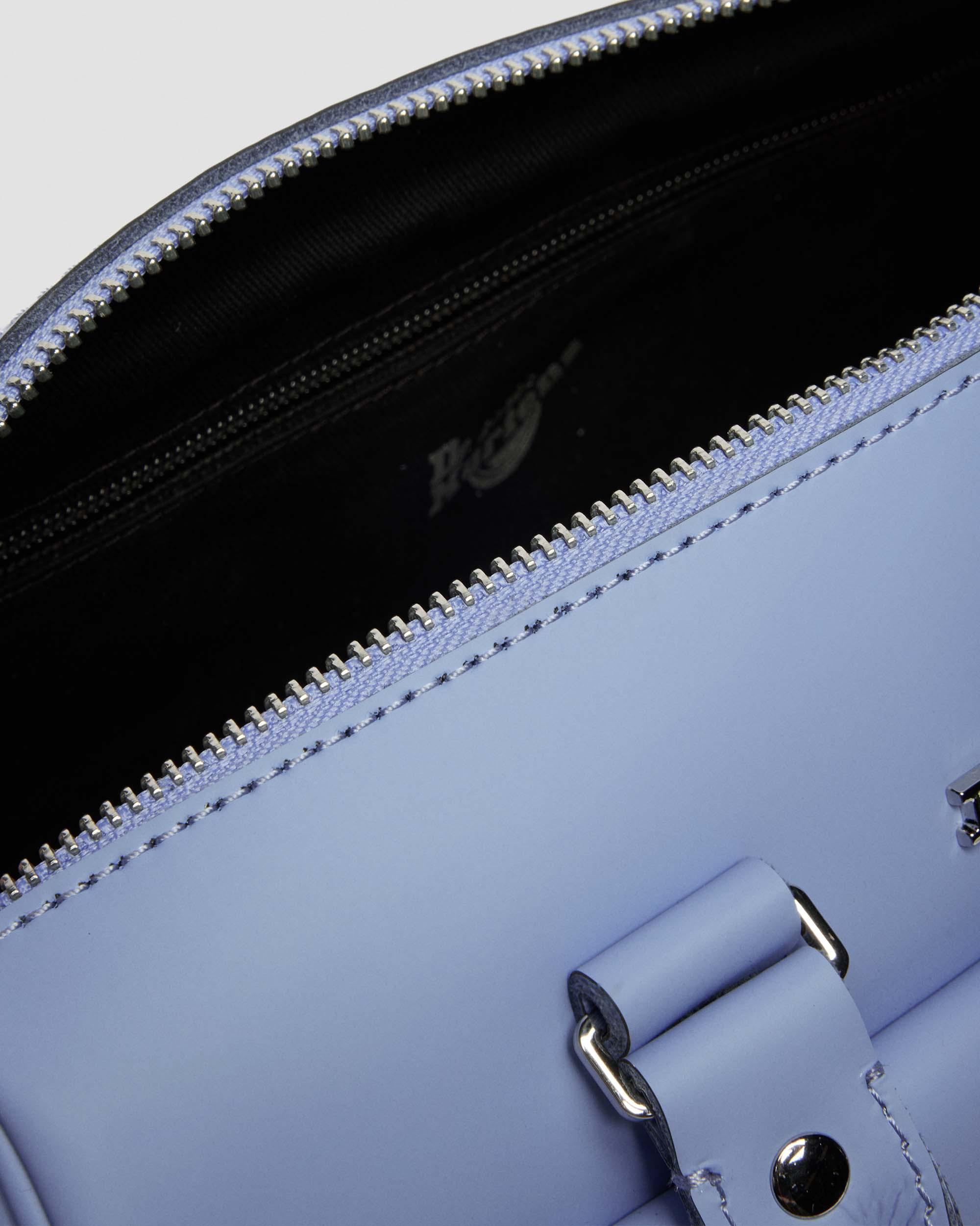Top Handle Kiev & Patent Leather Bag in CORNFLOWER BLUE | Dr. Martens™