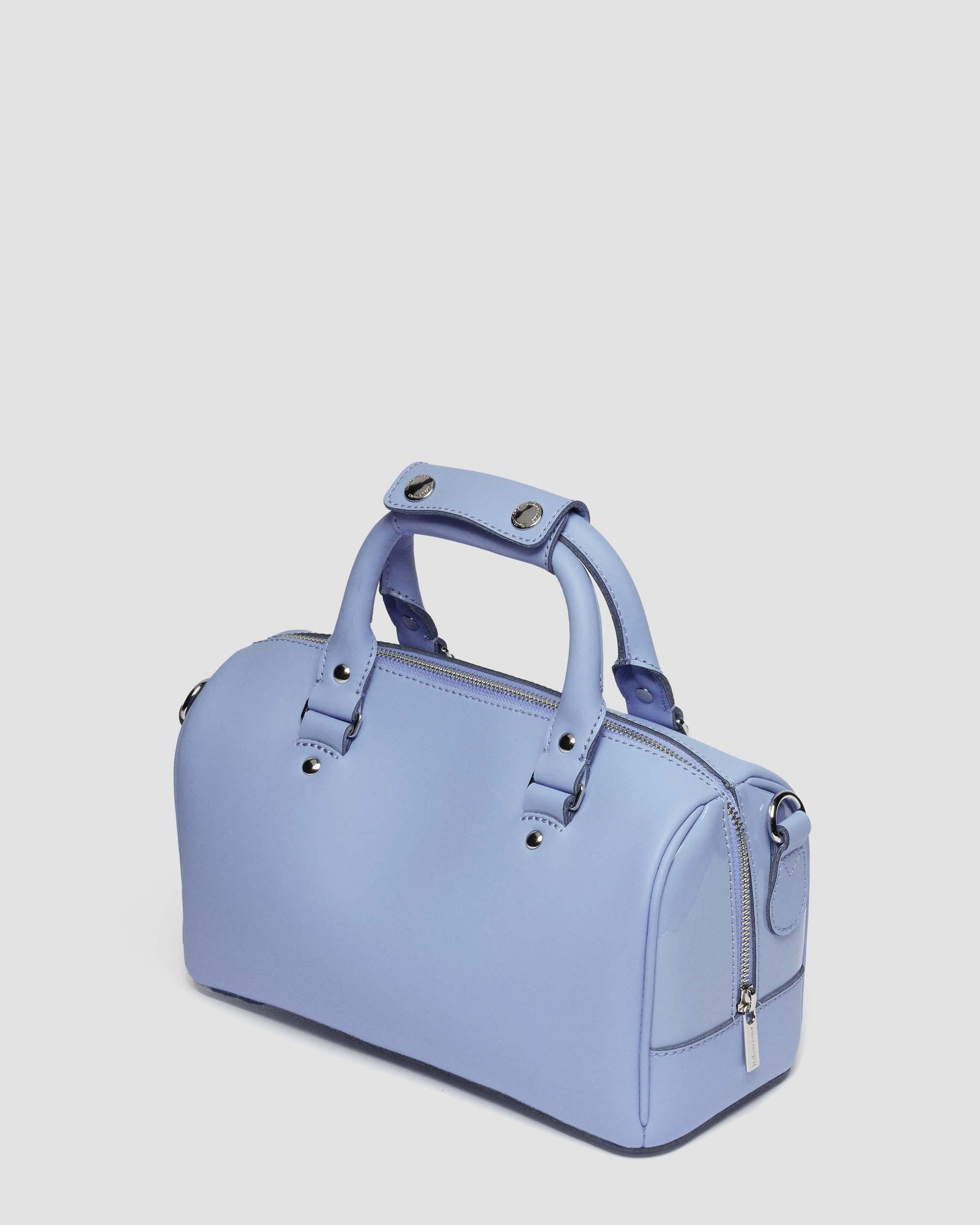 Top Handle Kiev & Patent Leather Bag in CORNFLOWER BLUE | Dr. Martens™