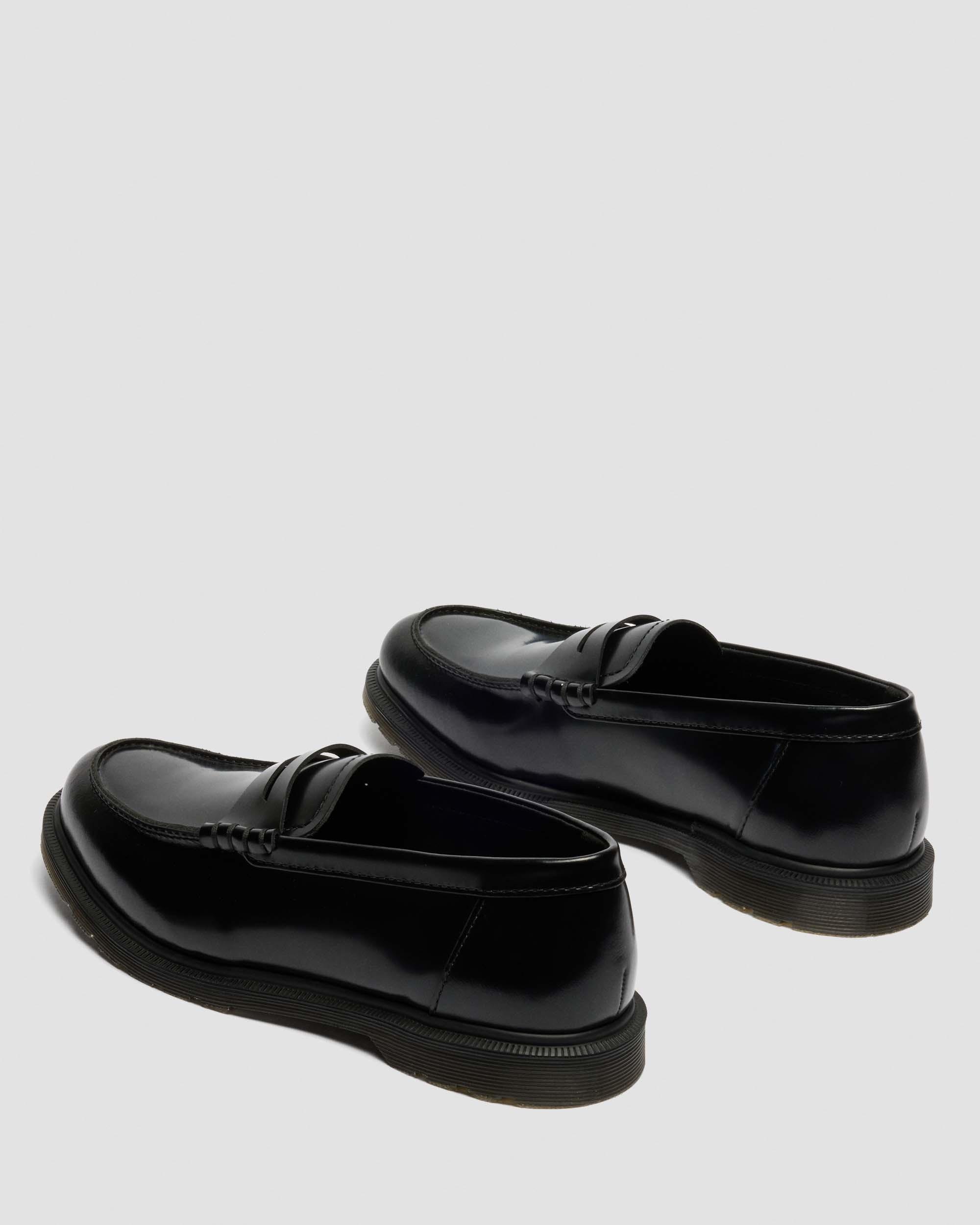 Mayfare Smooth Leather Loafers in Black
