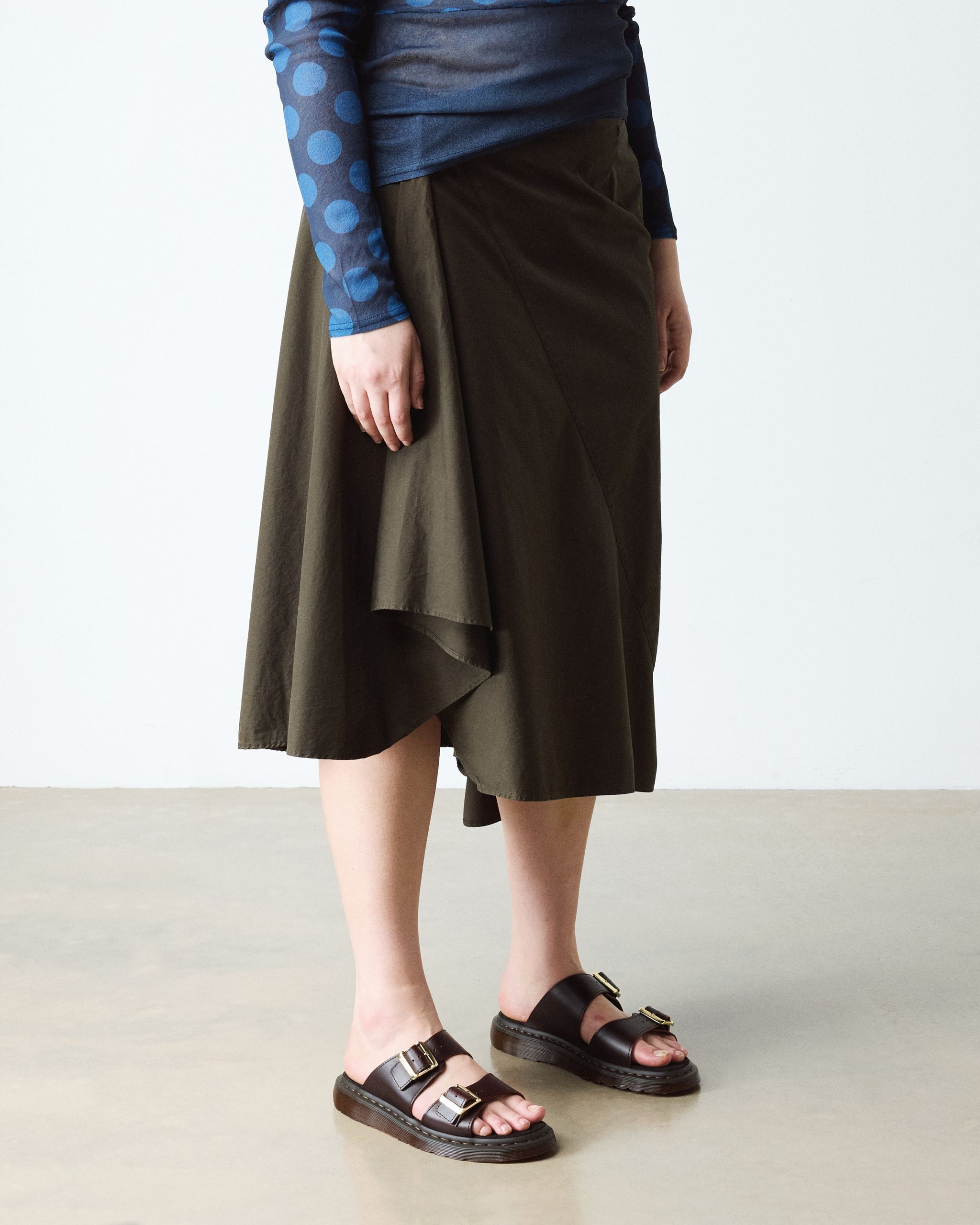 Josef Two Strap Atlas Leather Sandals product image
