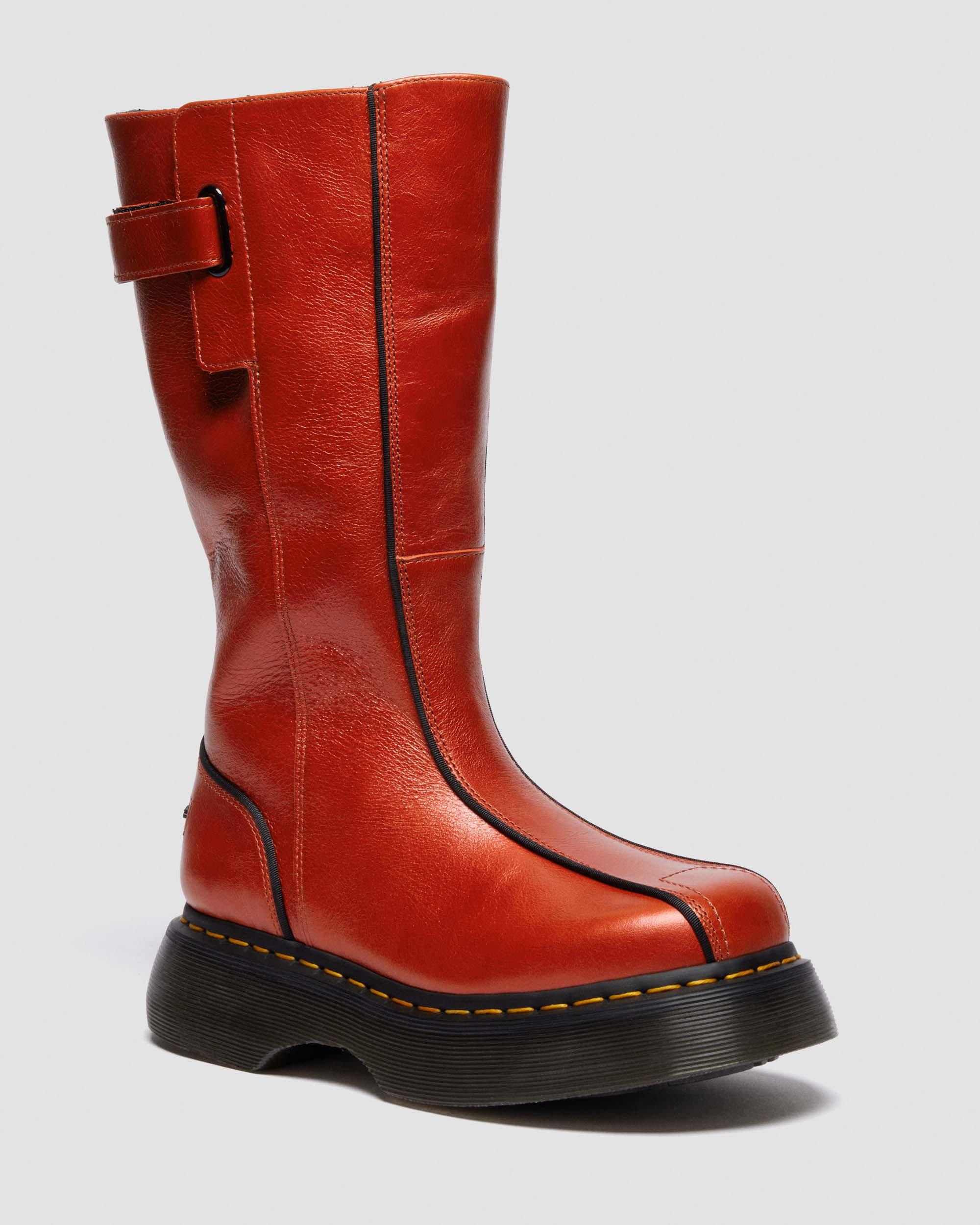★送料・関税込★DR.MARTENS★KASEY KNEE HIGH HEELED BOOTS★ Kasey Virginia Leather Tall Heeled Boots in Black | Dr. Martens