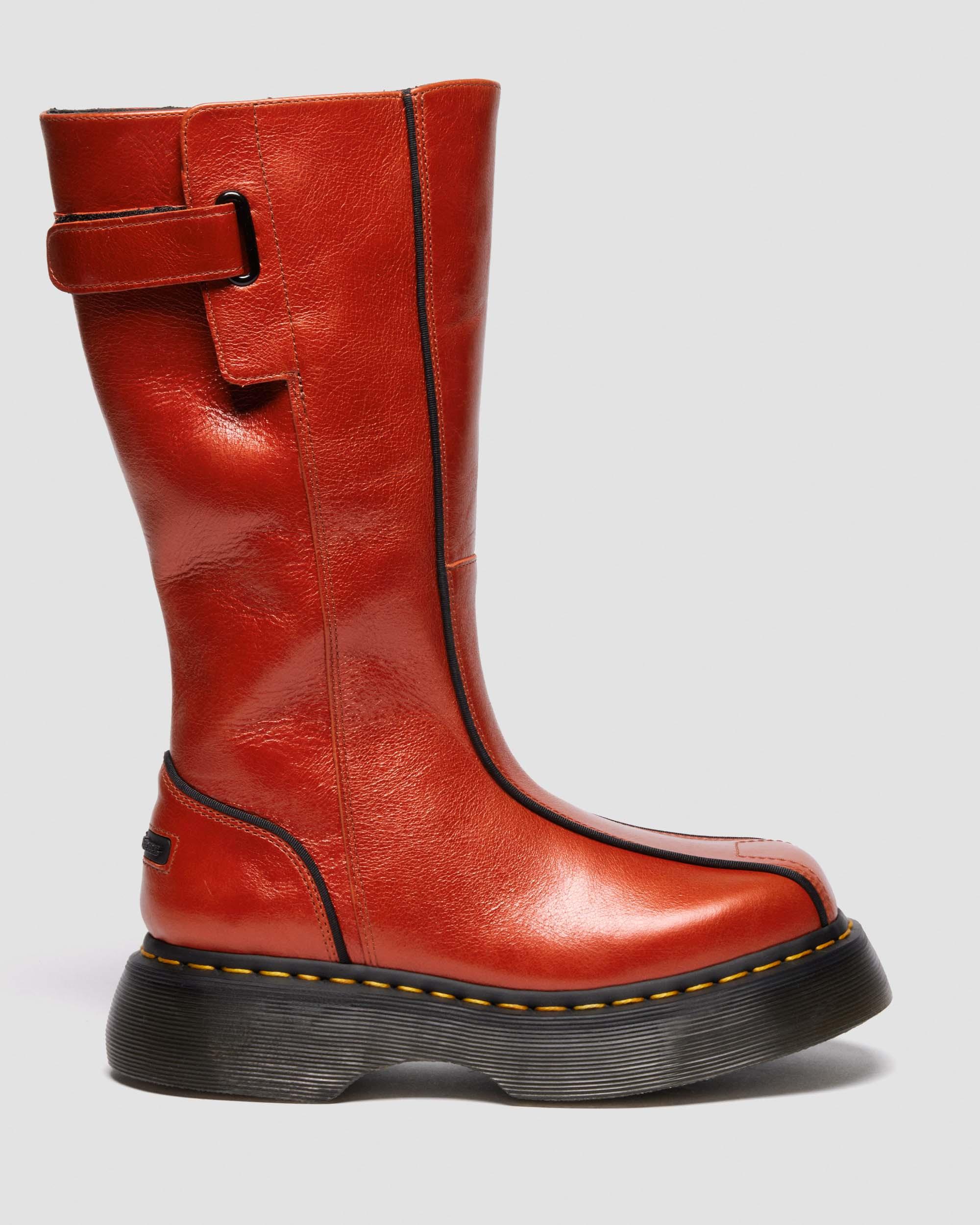 BUZZ HI in Flame Orange | Dr. Martens