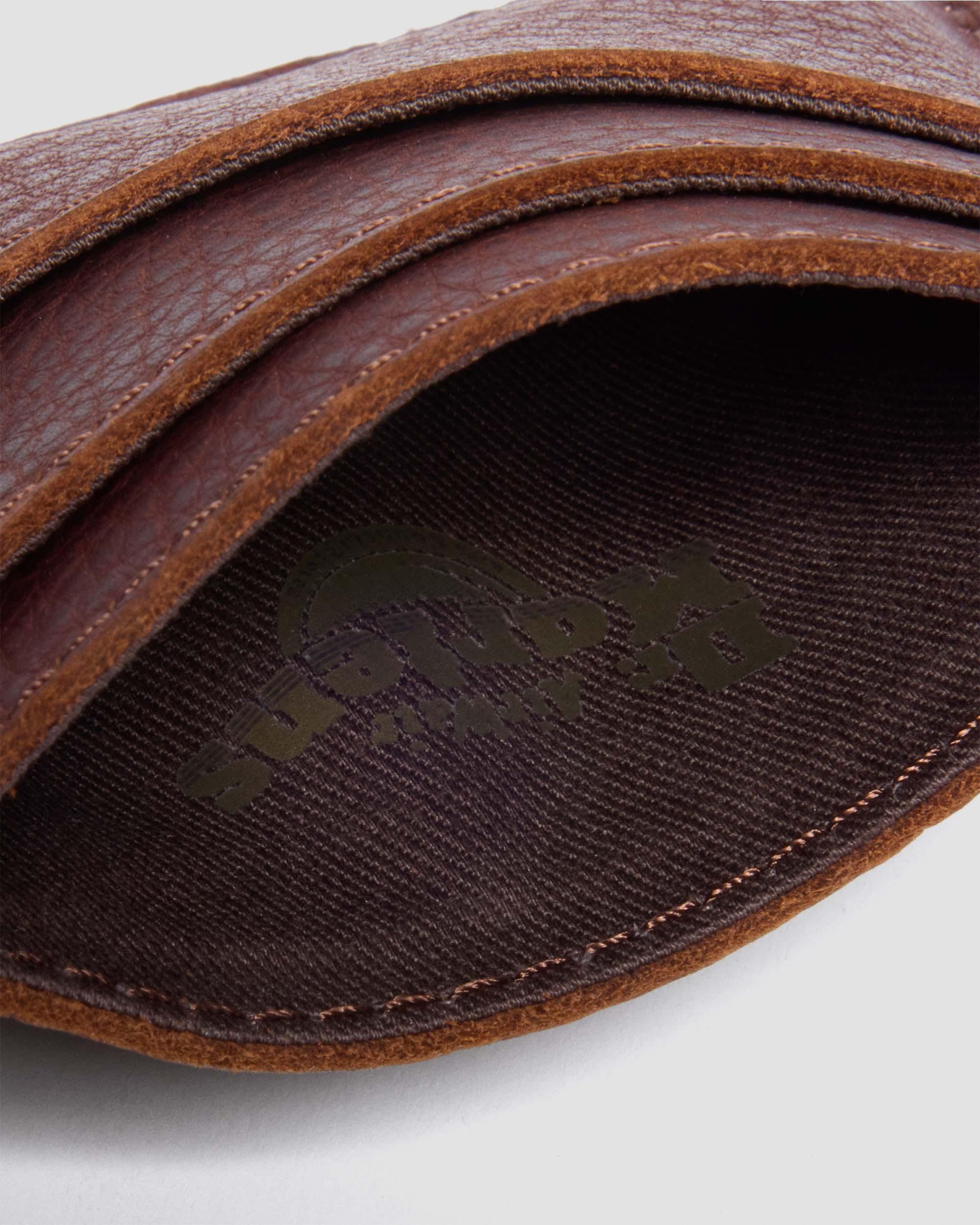 Ambassador Leder Kartenhalter  in Cashew