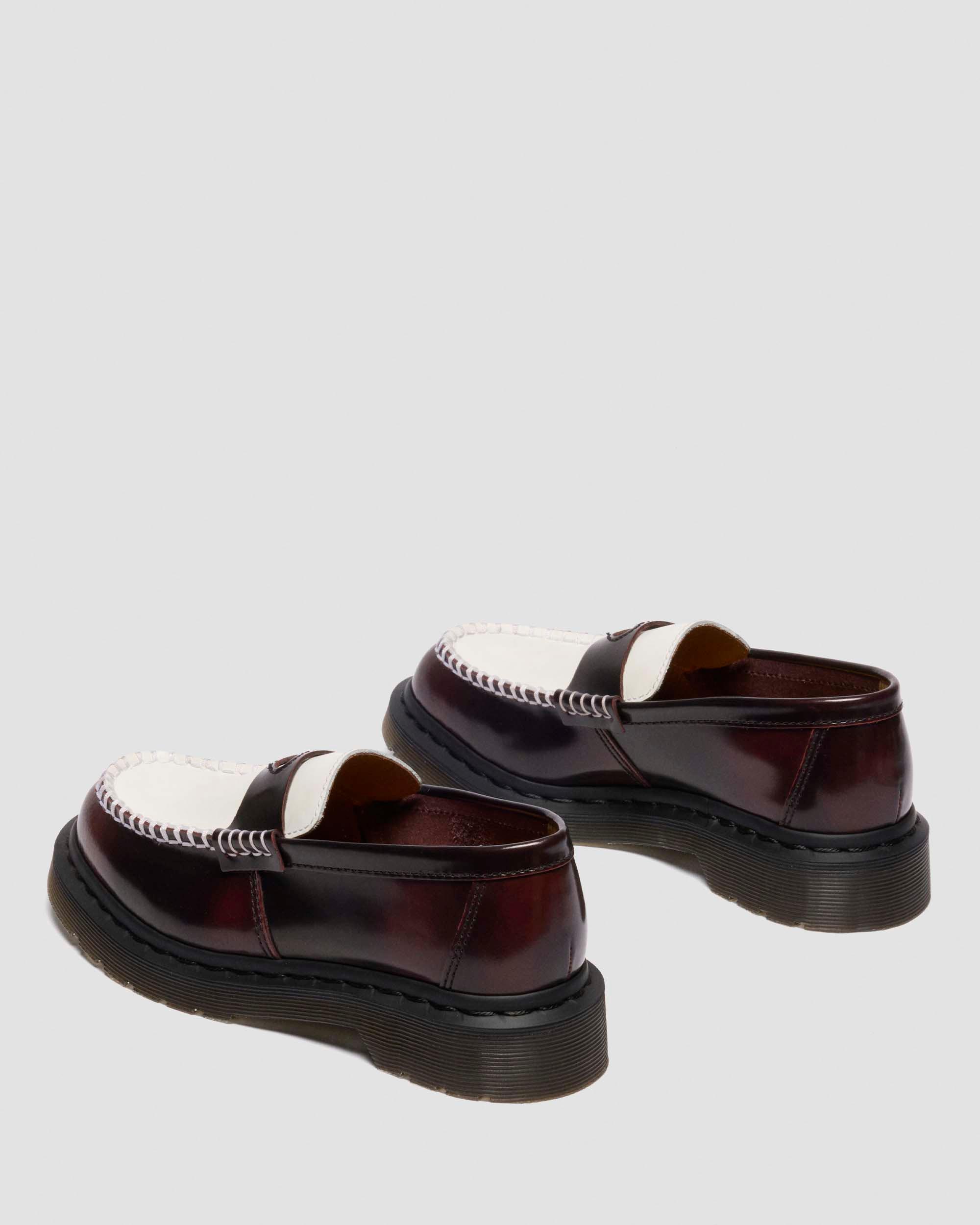 Dr. Martens PENTON ローファー CHERRY RED,24cm Dr. Martens | Penton Cherry Red Leather Loafers | Bellerose