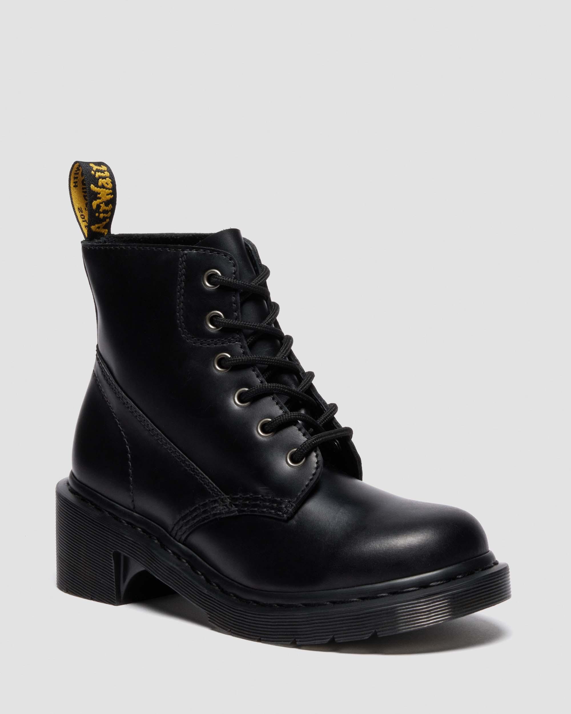 ALDERSTONE LACE UP in Noir