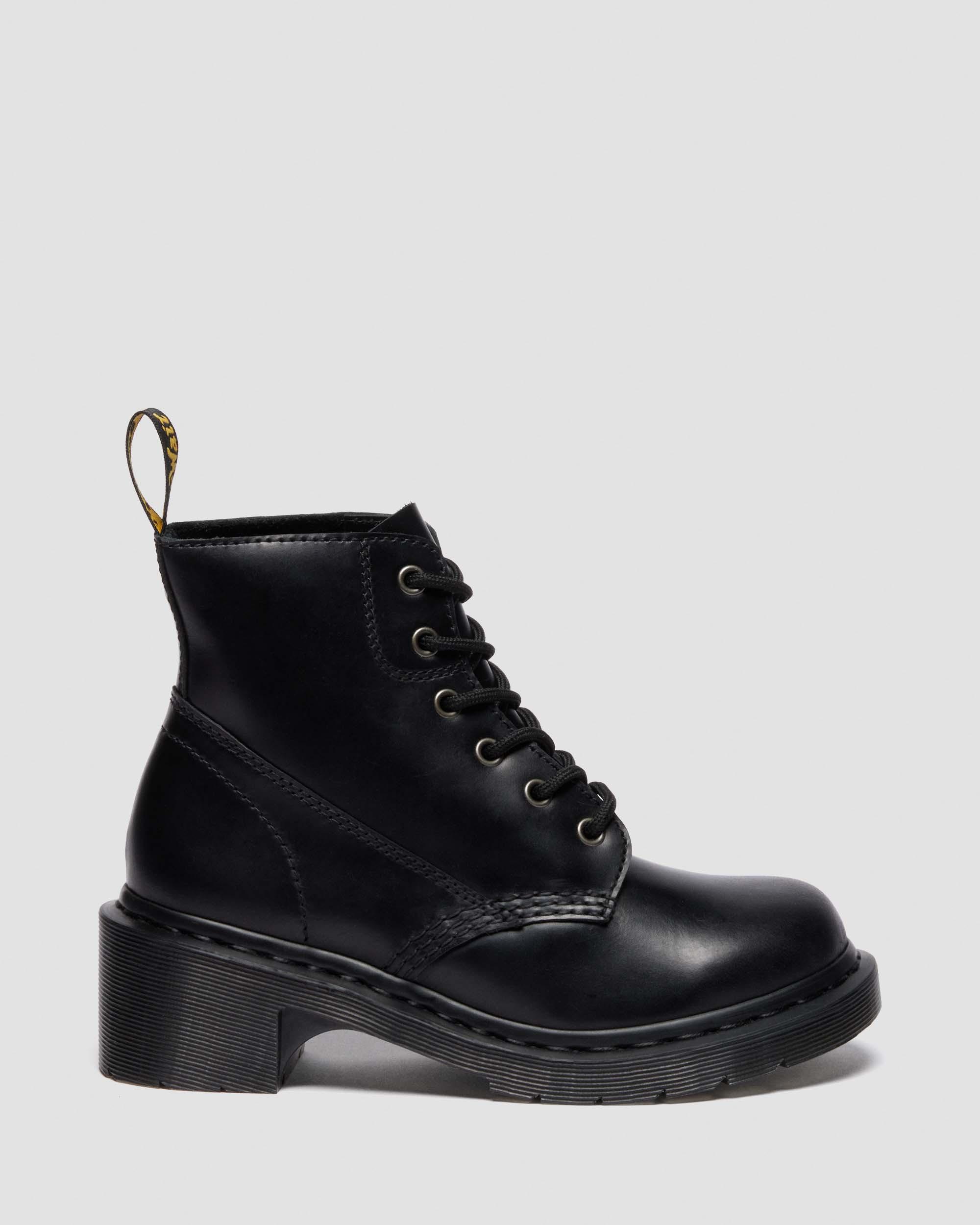 ALDERSTONE LACE UP in Black