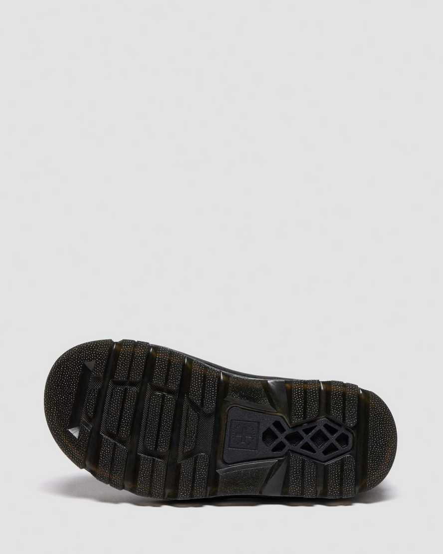 Dr. Martens' Zebzag Rigger Slip On Leather Boots In Multi