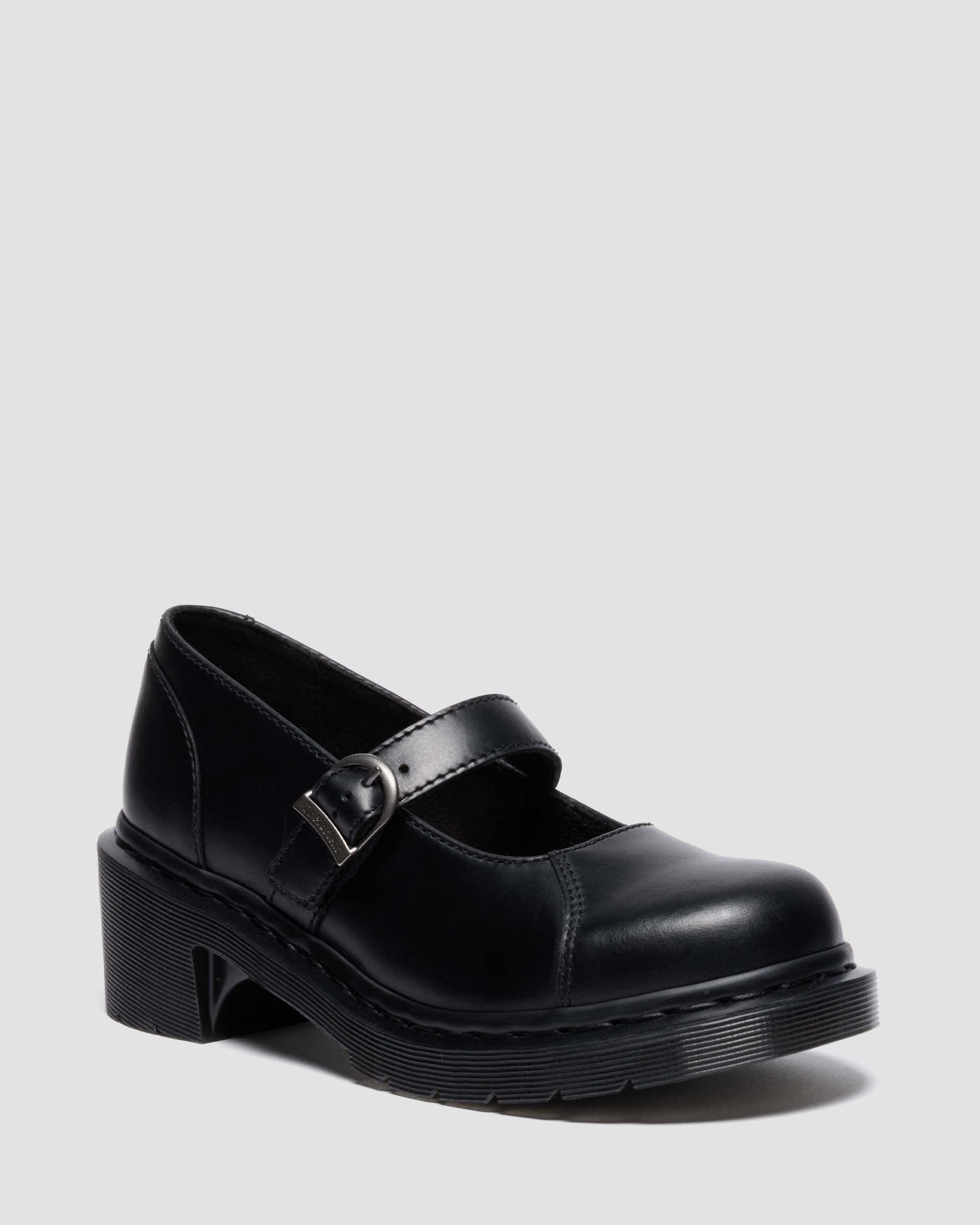 靴 Dr Martin 8065 Smooth Leather Mary Jane Shoes in Black | Dr. Martens