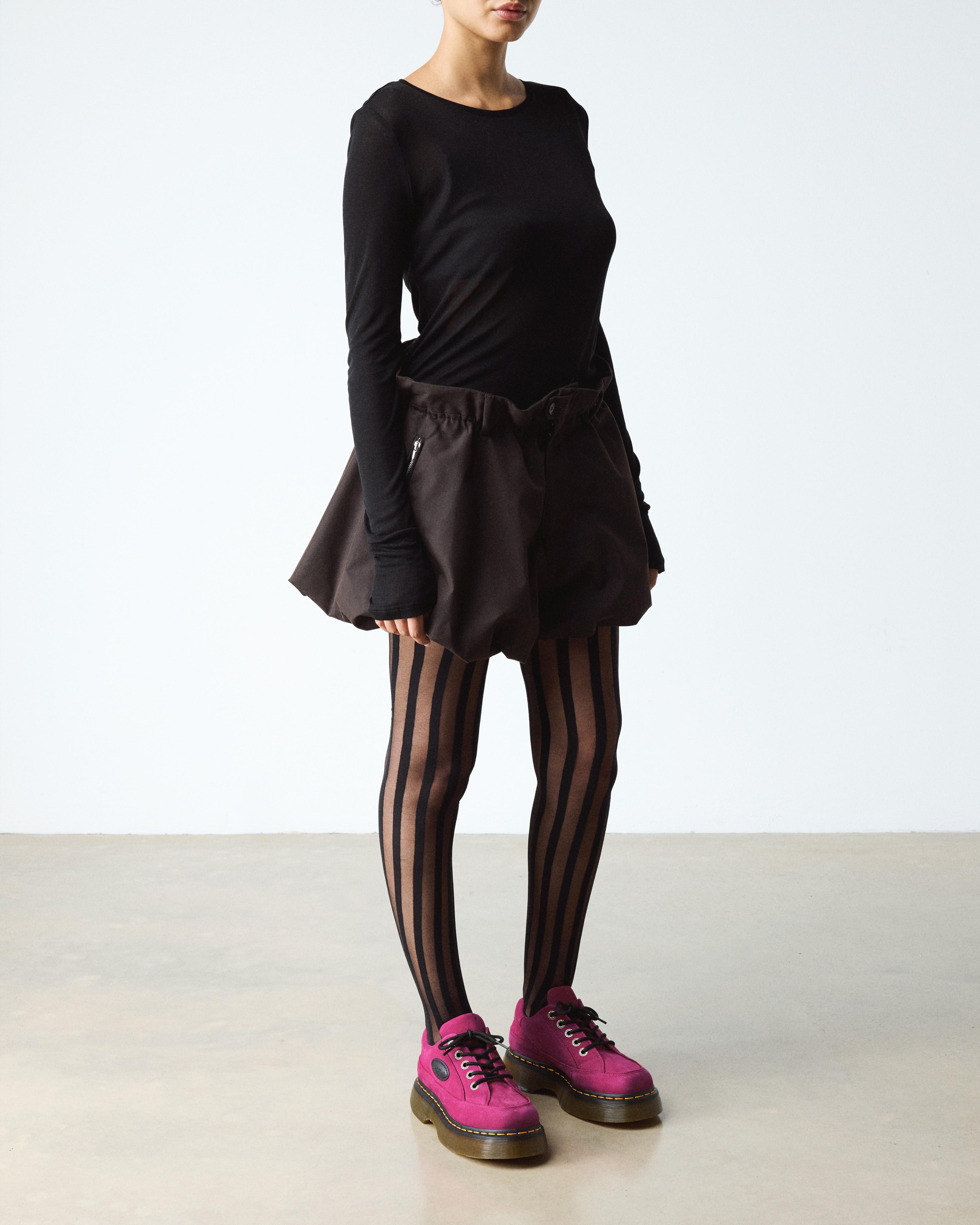 BUZZ 5-EYE MILLED NUBUCK SHOES in Pink