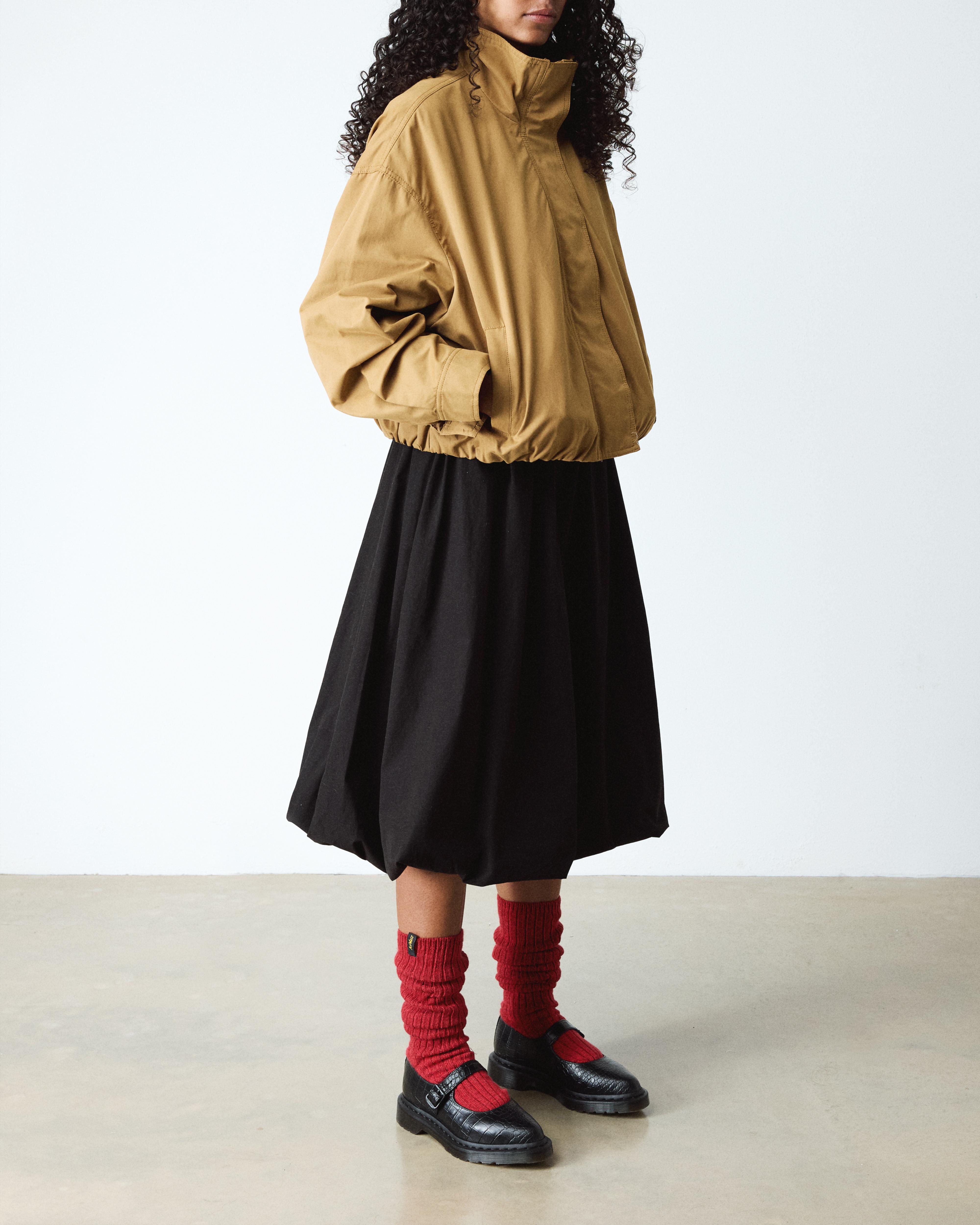 Elphie Mary Jane-sko i præget læder in Sort