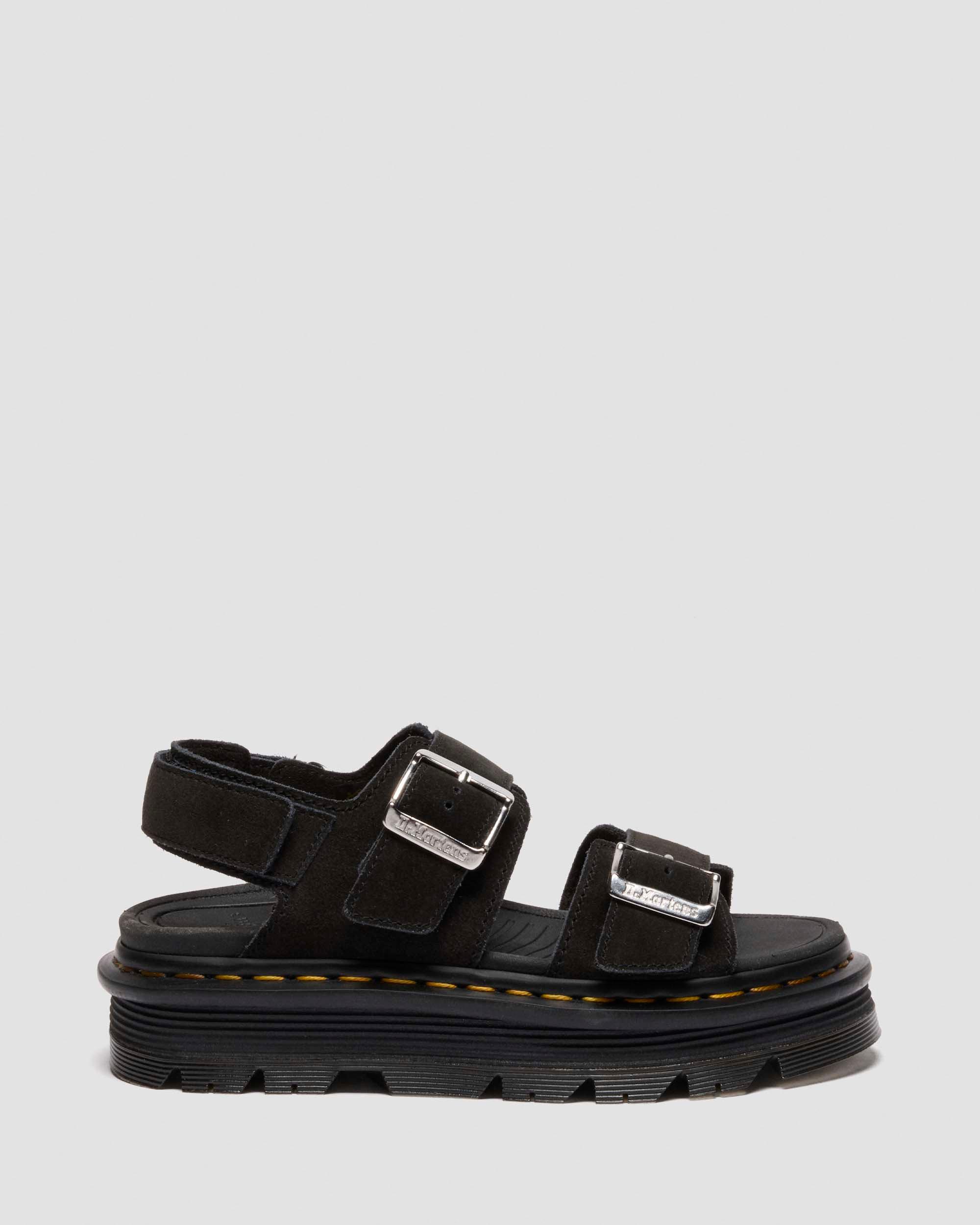Sandales Zebzag en daim in Noir