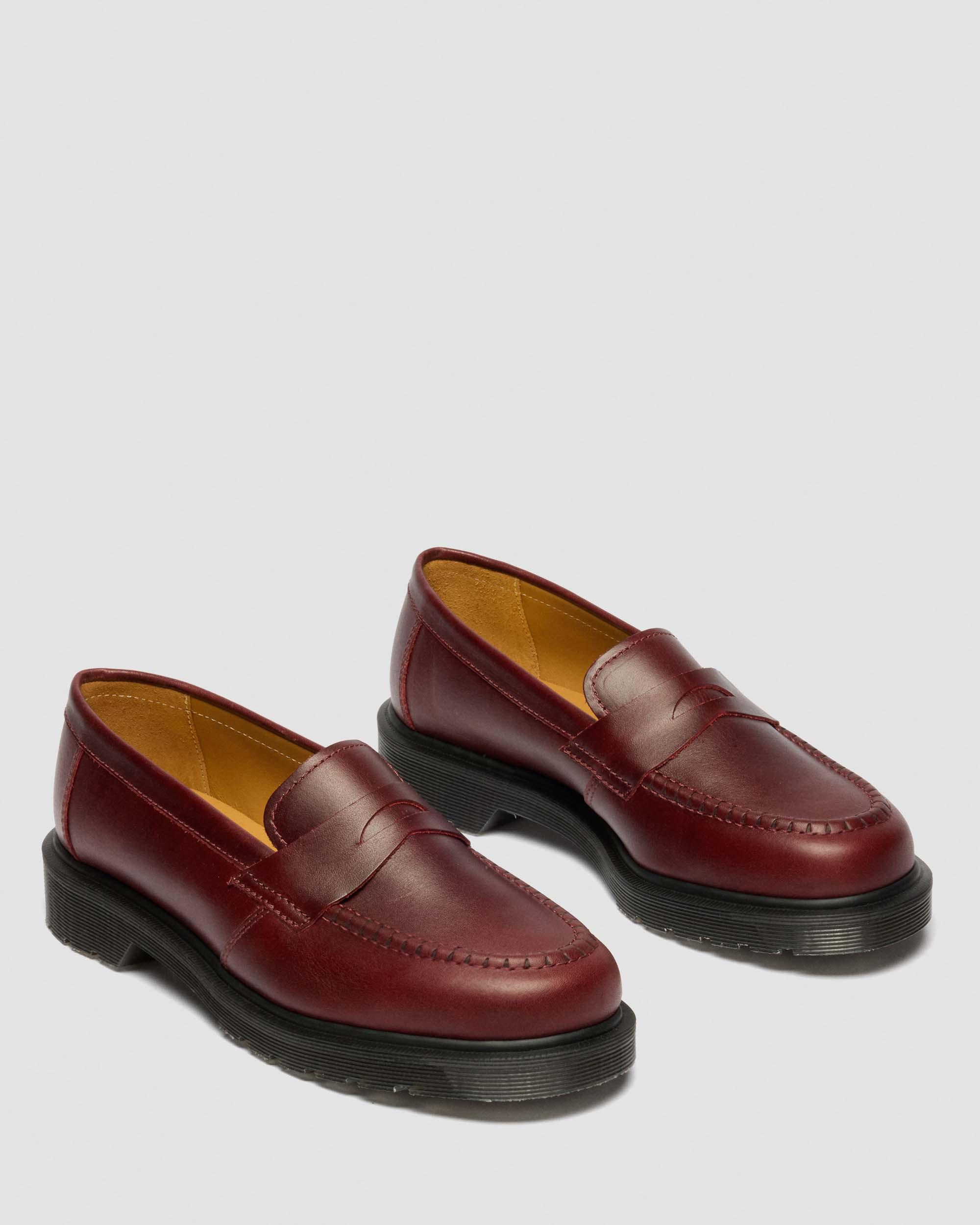 Delapre Penny Loafers in Bordeauxfarvet