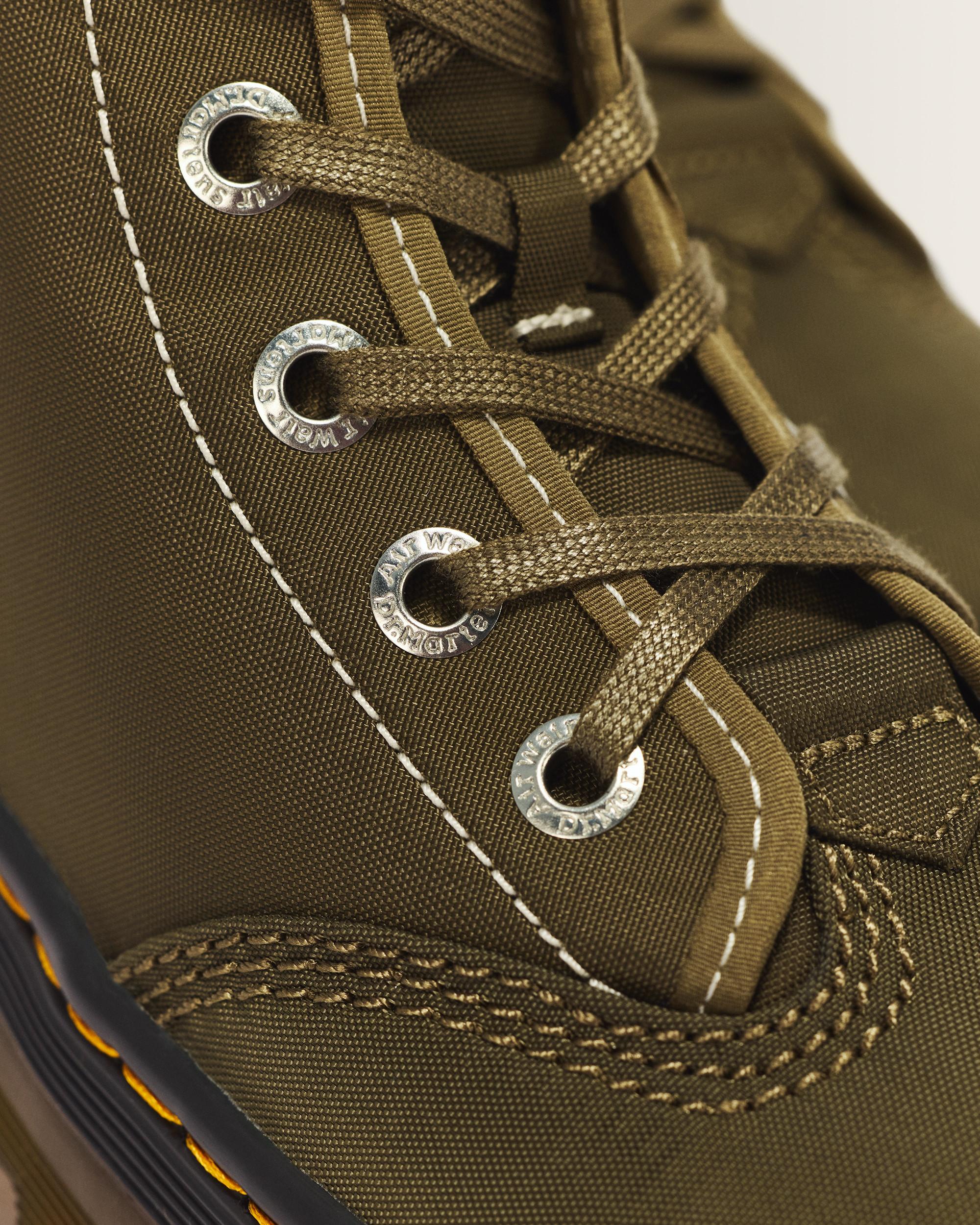 Charlee Chukka Nylon Utility Boots in Dms Olive | Dr. Martens display picture 2