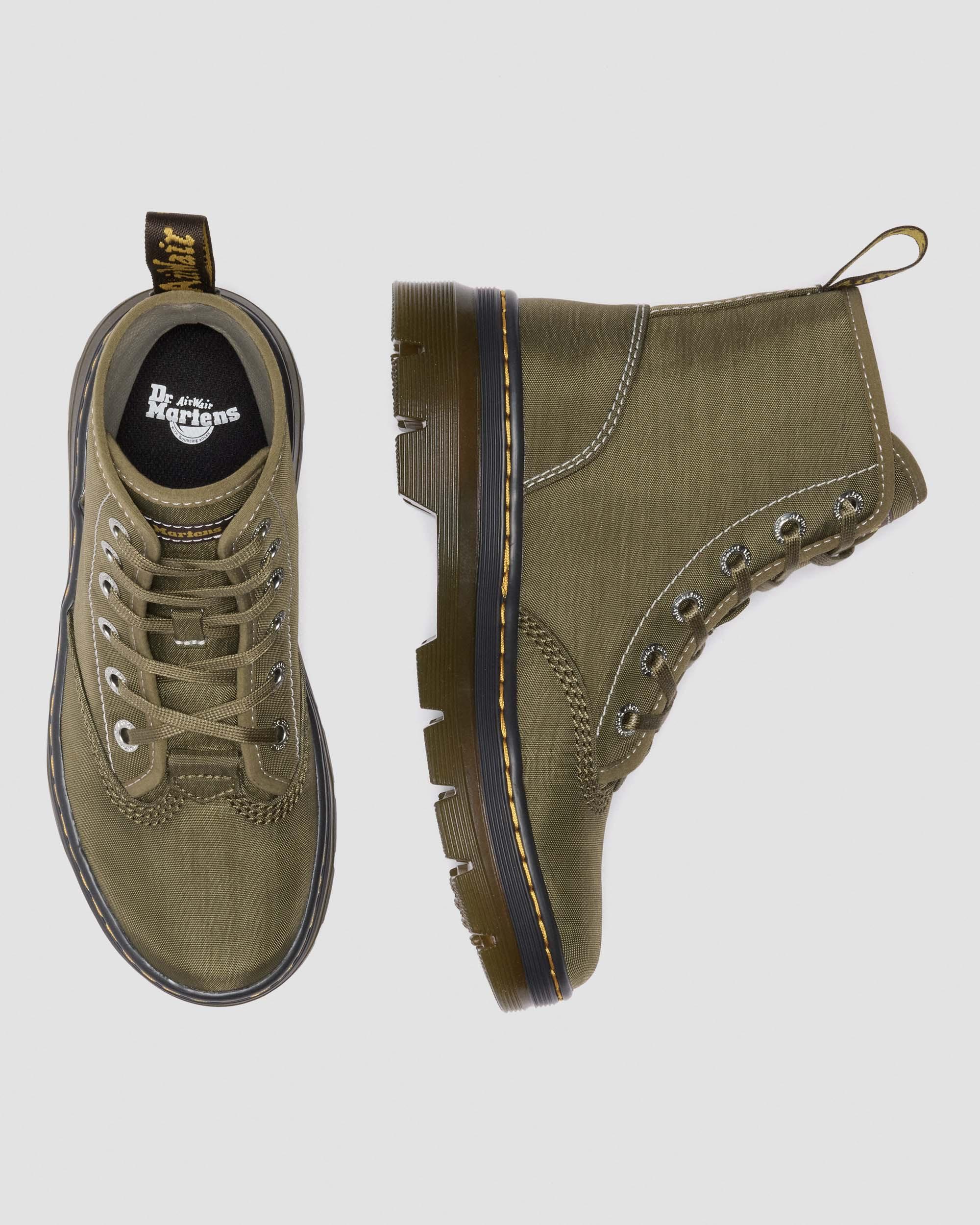 Charlee Chukka Nylon Utility Boots in Dms Olive | Dr. Martens display picture 1