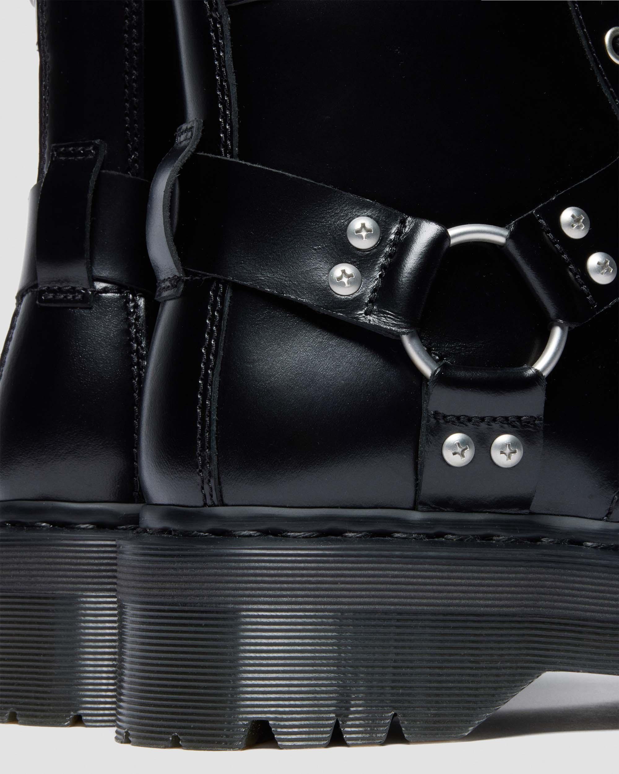 Dr. Martens 1460 QUAD HARNESS 8 ホール ブーツ 1460 Quad Harness in BLACK | Dr. Martens™