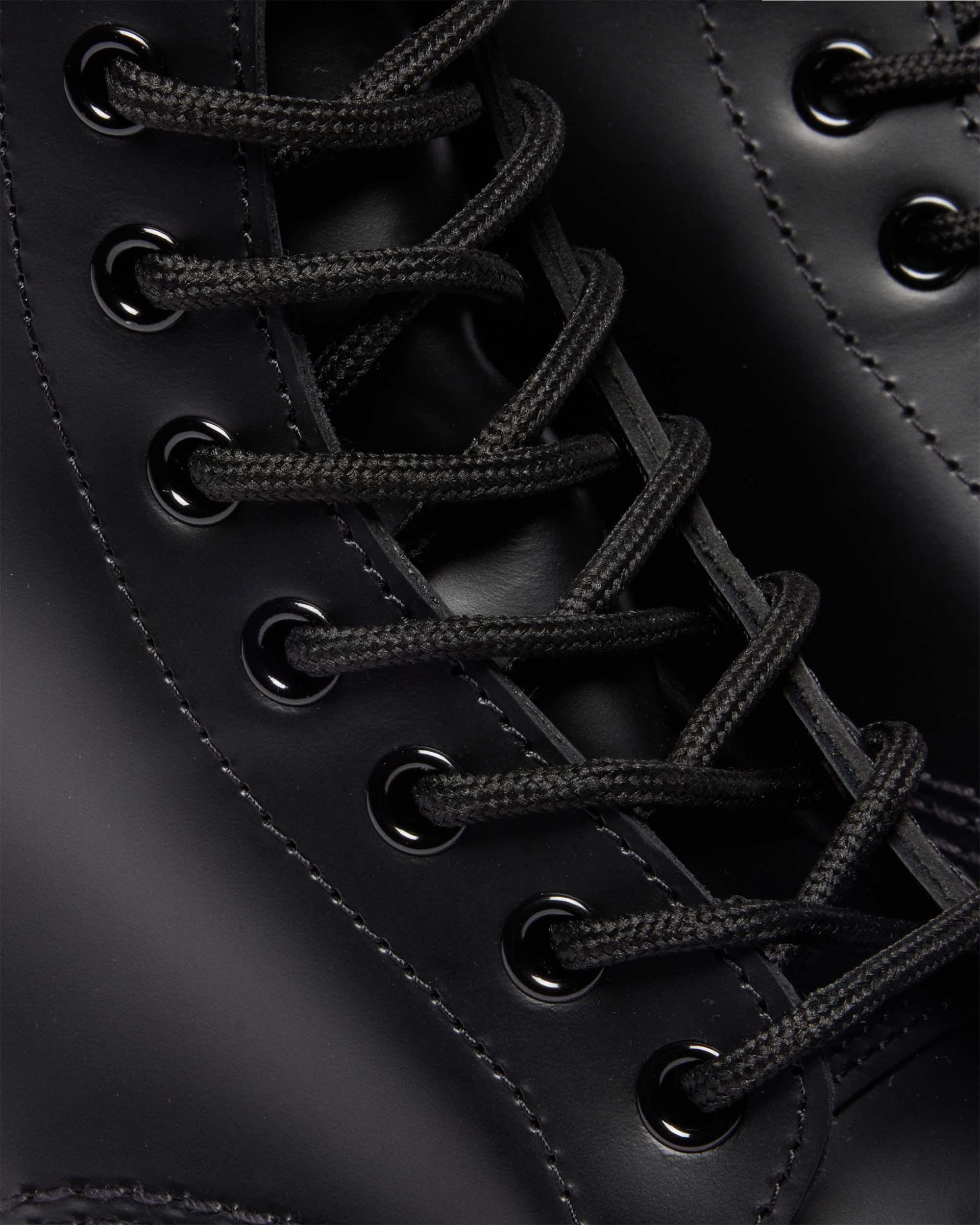 1460 ZIP MONOCHROME SMOOTH LEATHER BOOTS in BLACK | Dr. Martens™