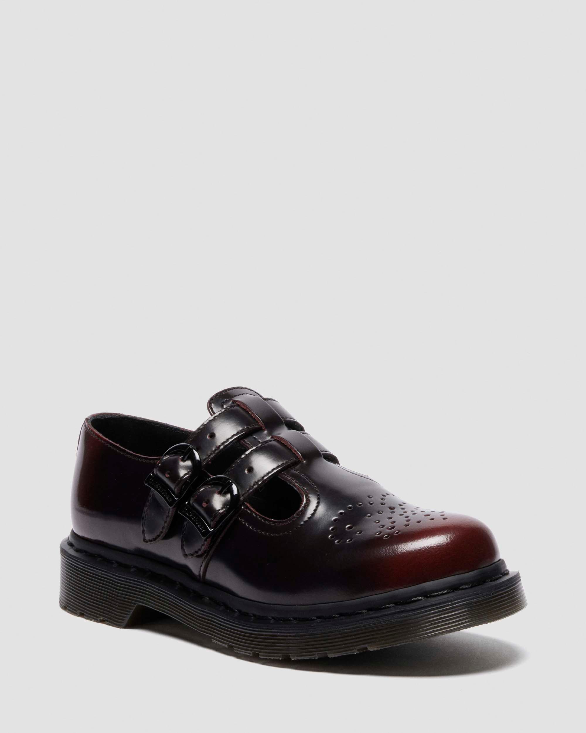 8065 ARCADIA RUB OFF LEATHER MARY JANE SHOES in | Dr. Martens