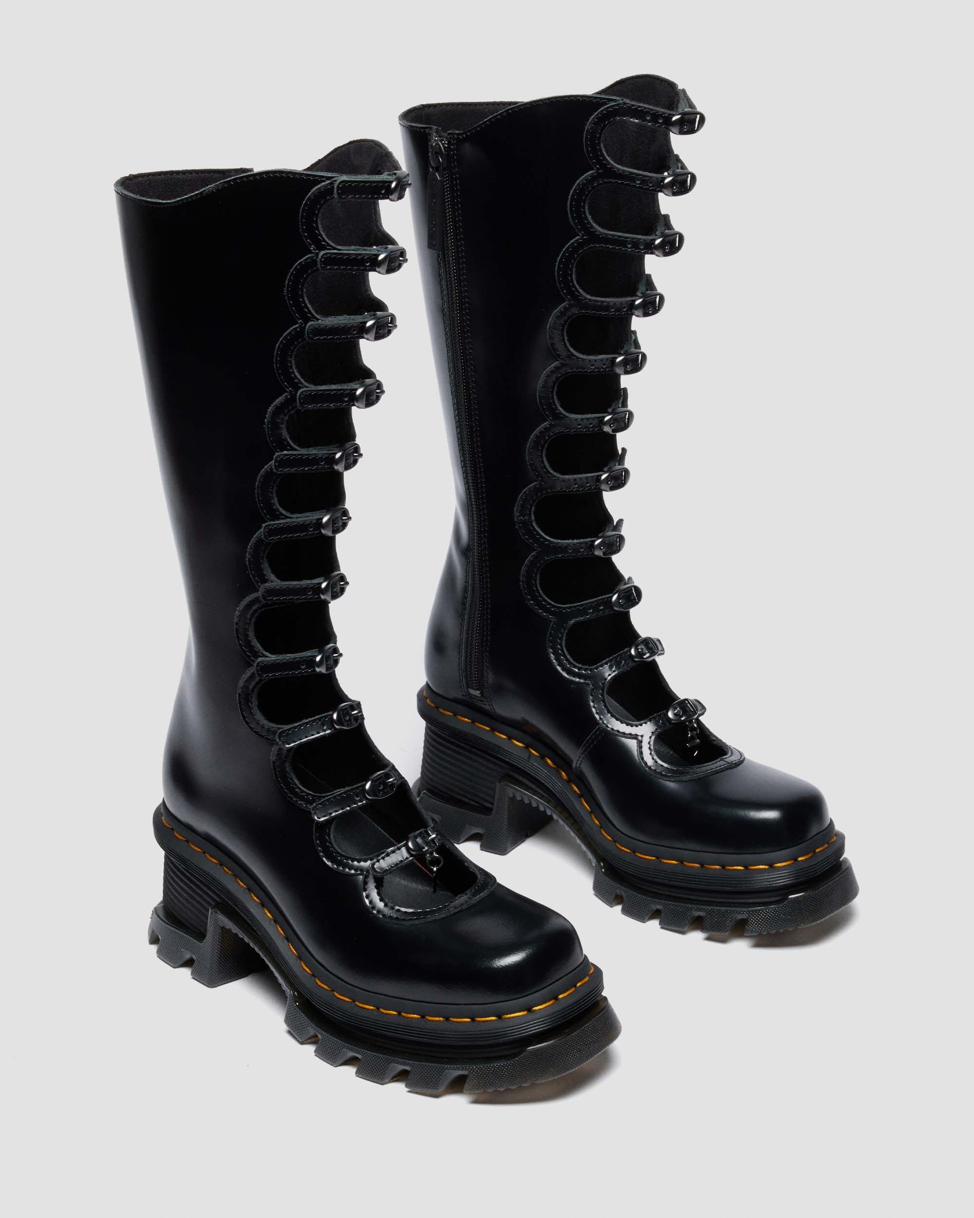 Dr. Martens x Marc Jacobs Kiki Boots in Black Buttero | Dr. Martens
