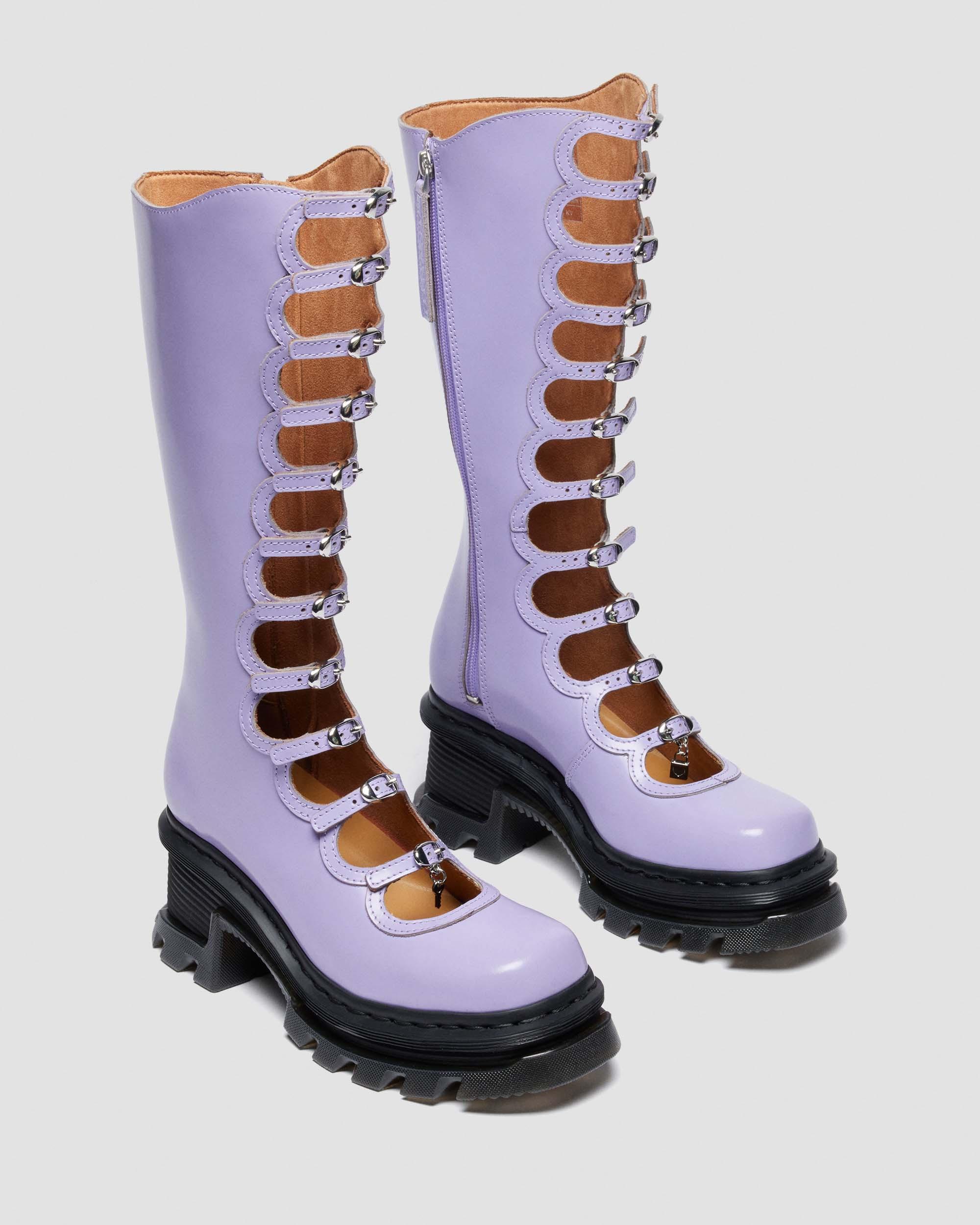 Dr. Martens x Marc Jacobs Kiki Boots in Purple