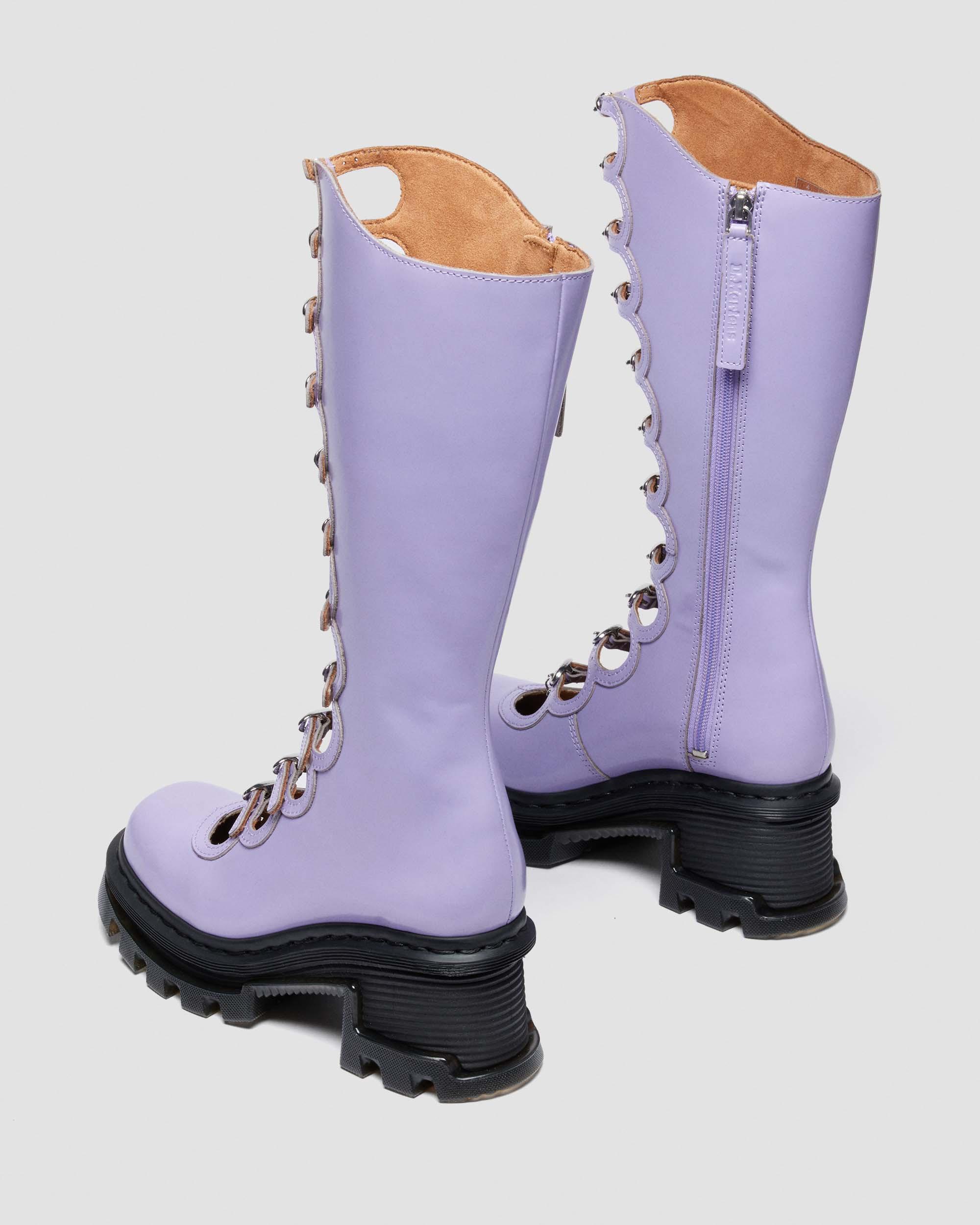 Dr. Martens x Marc Jacobs Kiki Boots in Purple