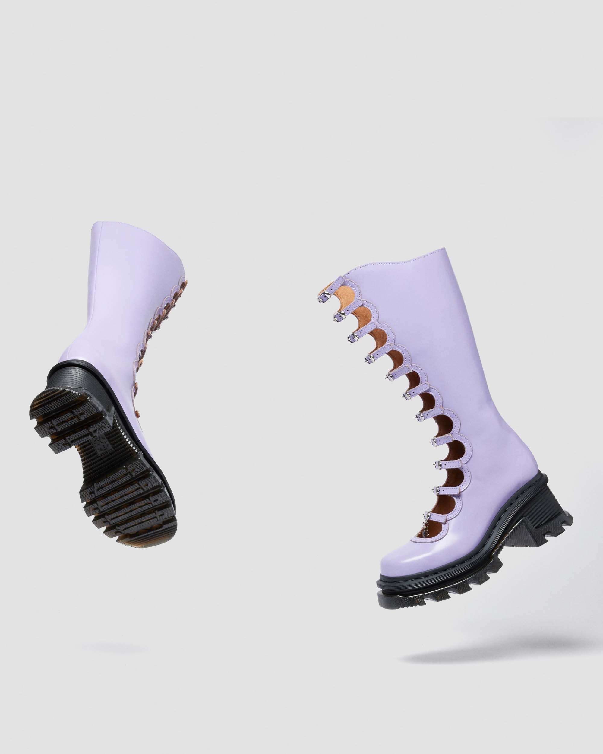 Dr. Martens x Marc Jacobs Kiki Boots in Purple