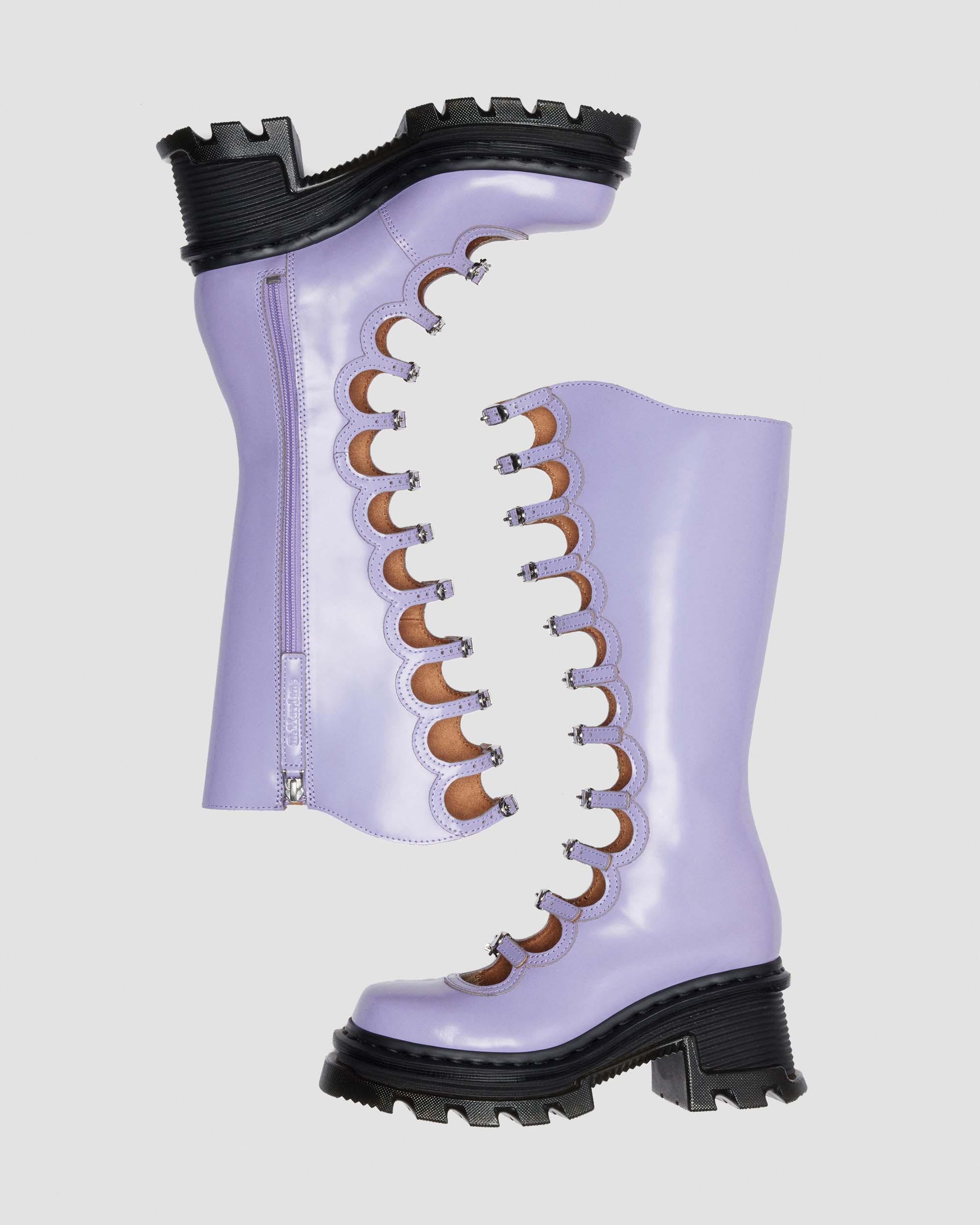 Dr. Martens x Marc Jacobs Kiki Boots in Purple