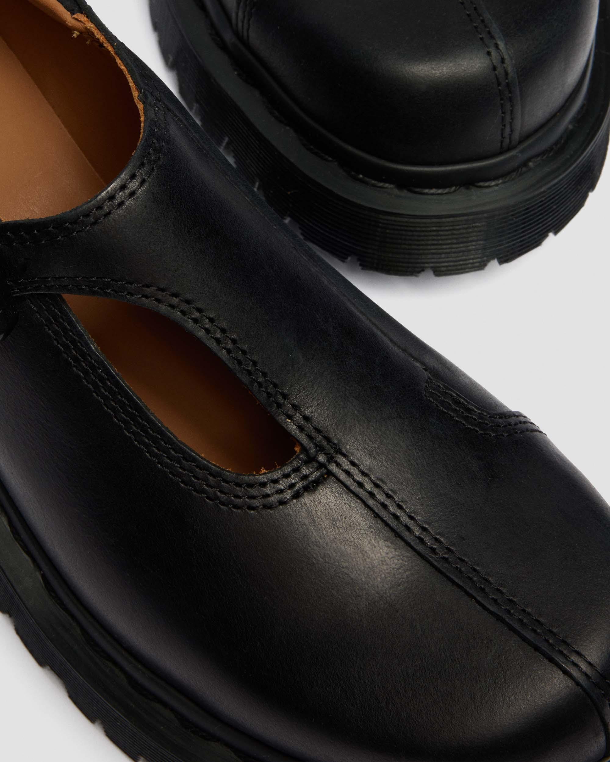 Babies Rejena en cuir Old Harness in Noir