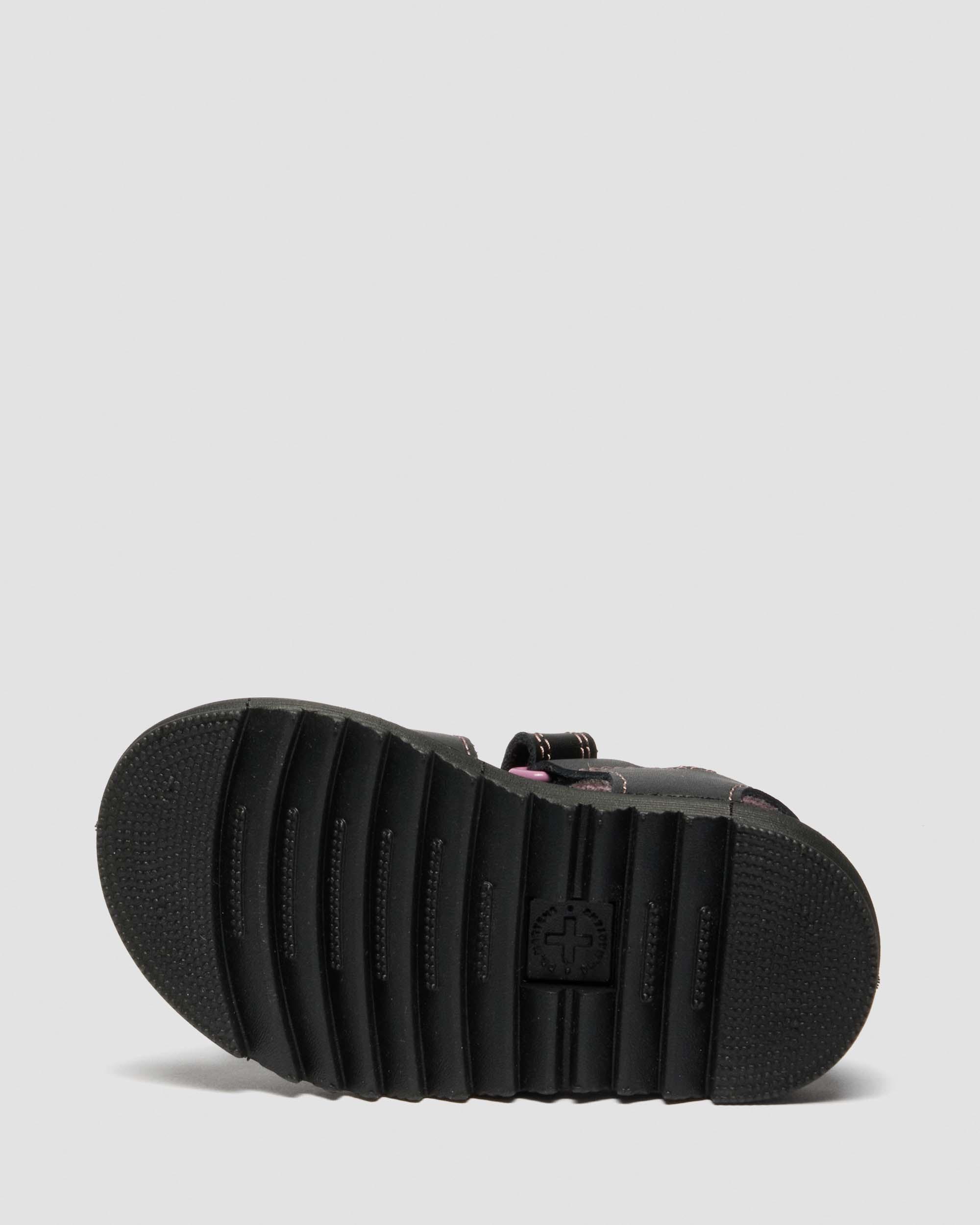 Zapatos Marlowe Ii Glitter de piel con tiras para niños in Negro