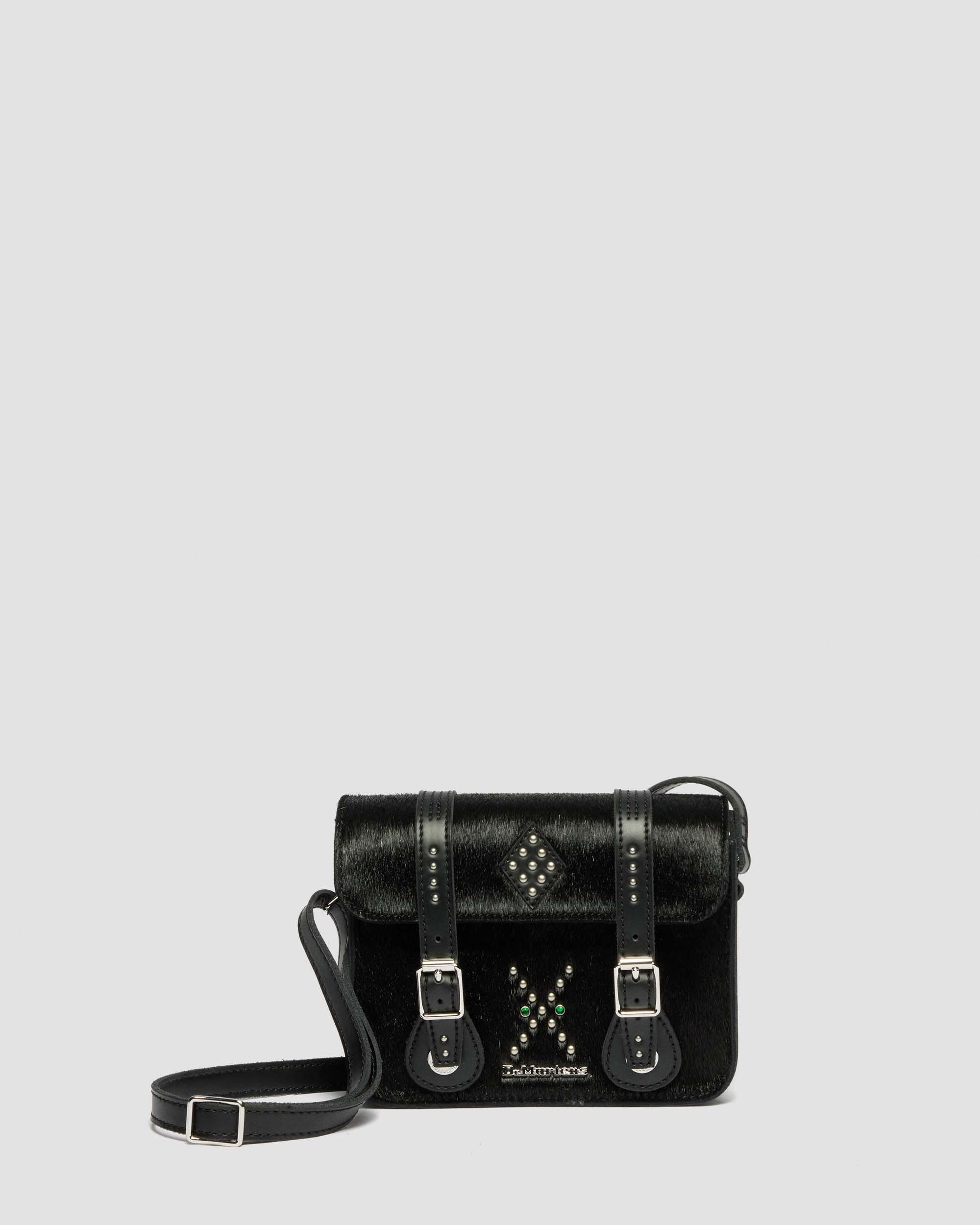 Dr. Martens Hair-On & Kiev Leren Boekentas (18 Cm) in