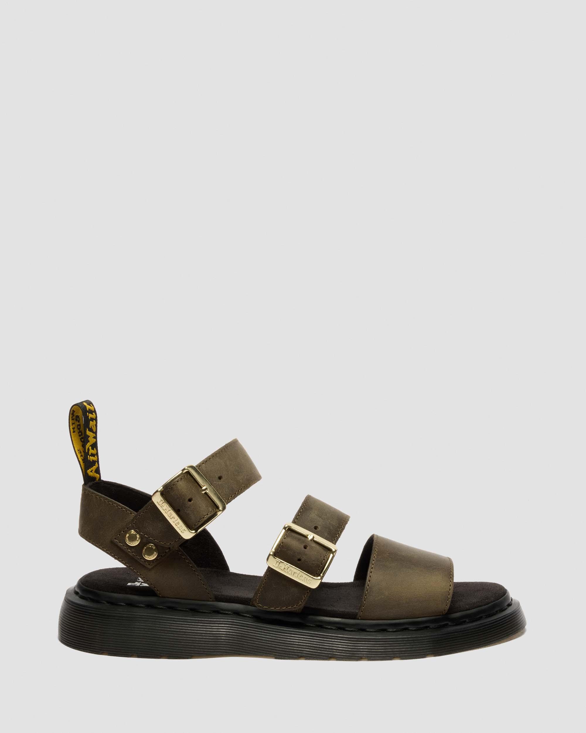 Gryphon Leather Gladiator Sandals