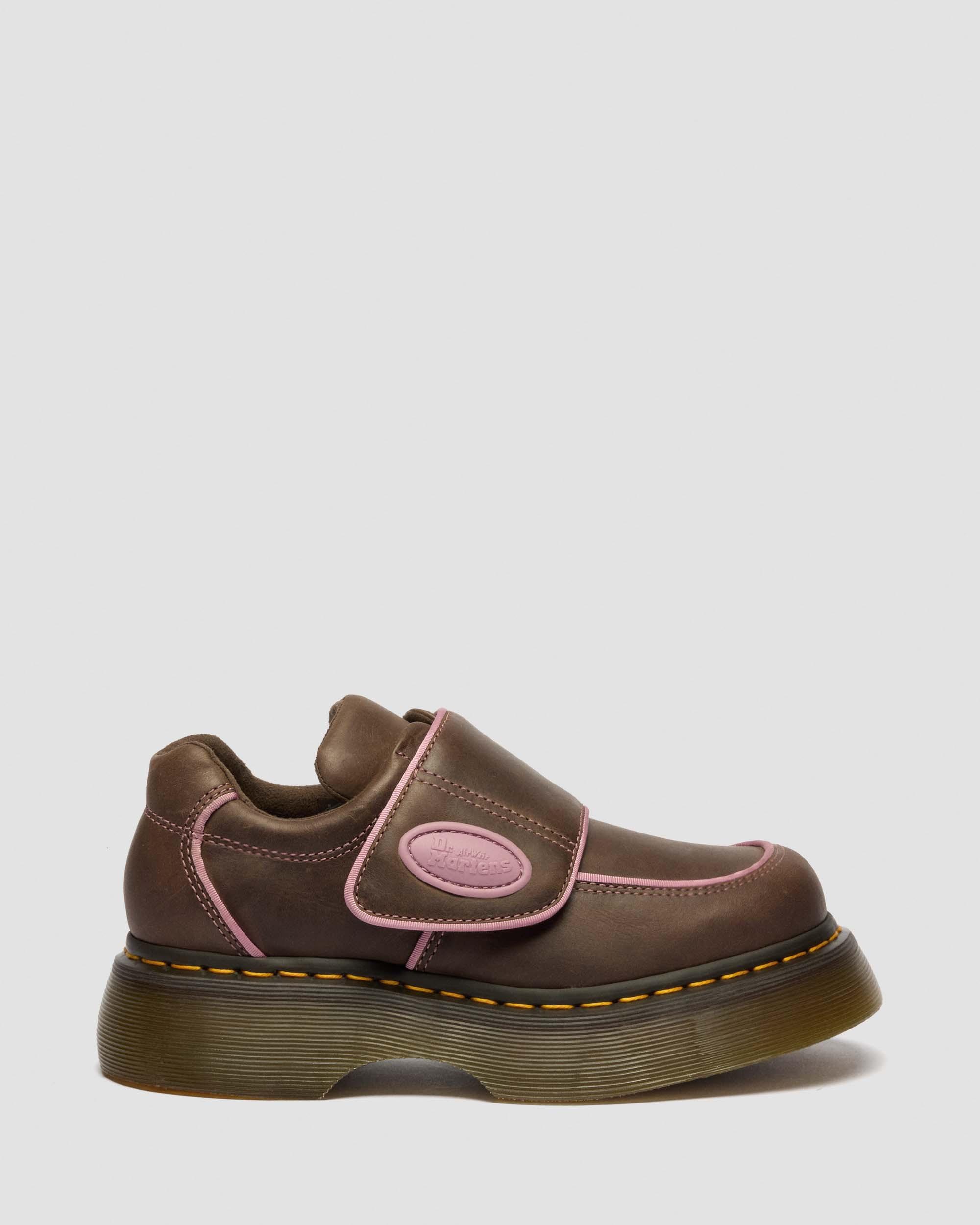 Buzz Strap Wyoming Shoes in Dark Brown | Dr. Martens