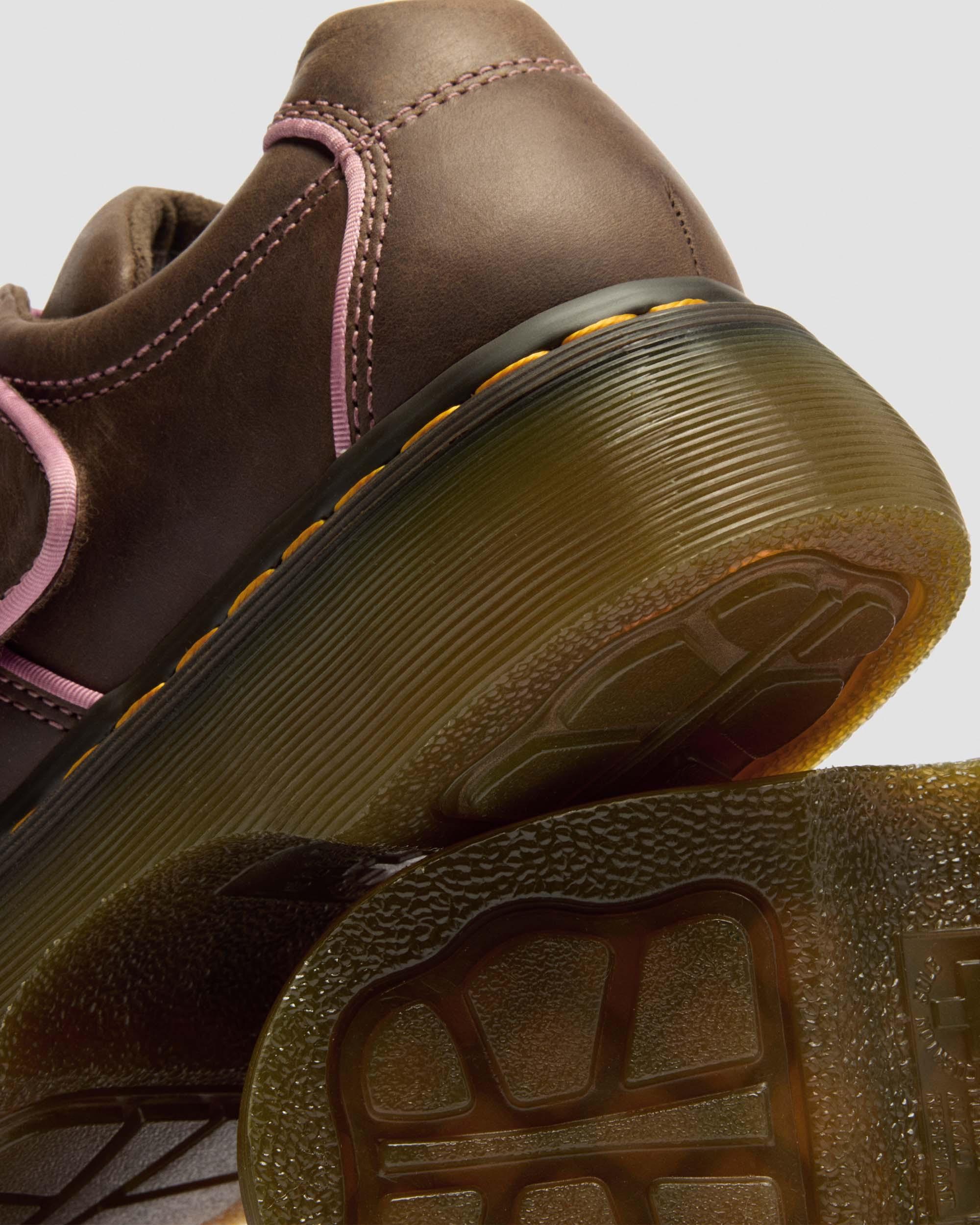 Buzz Strap Wyoming Shoes in Dark Brown