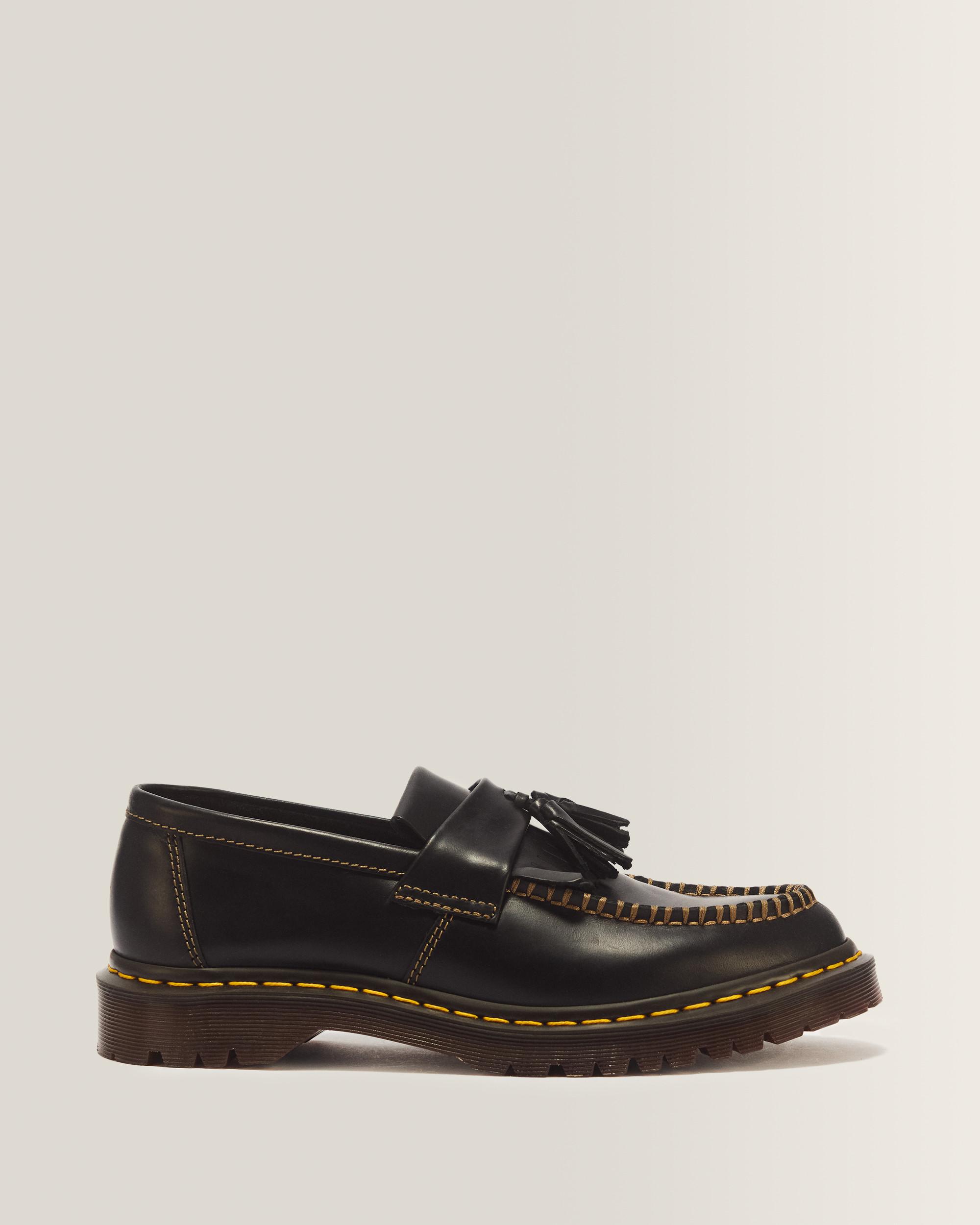 Adrian Tassel Leather Rub Journeys Tan Dr.Martens leather tassel 