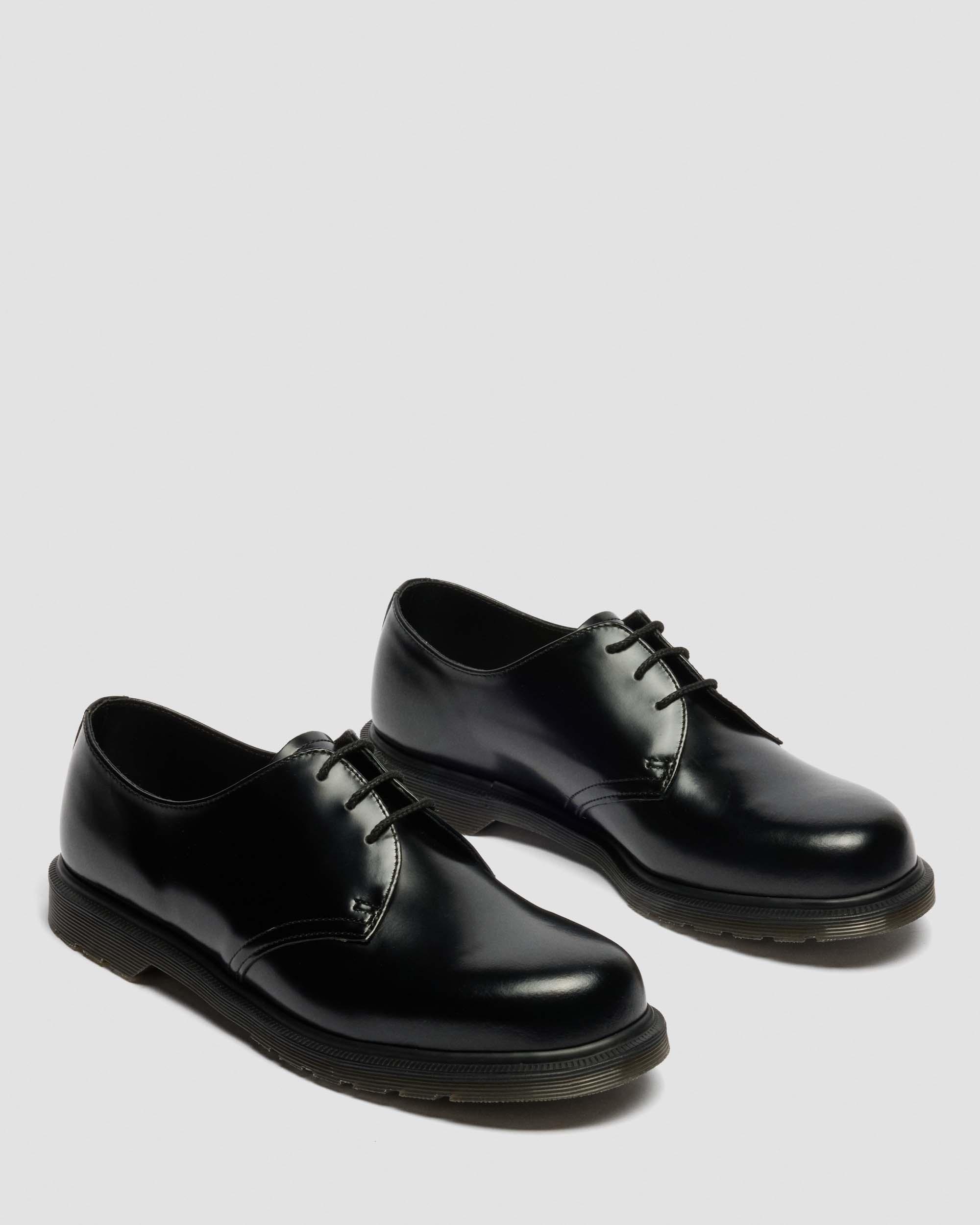 Mayfare Smooth Leather Shoes in Black