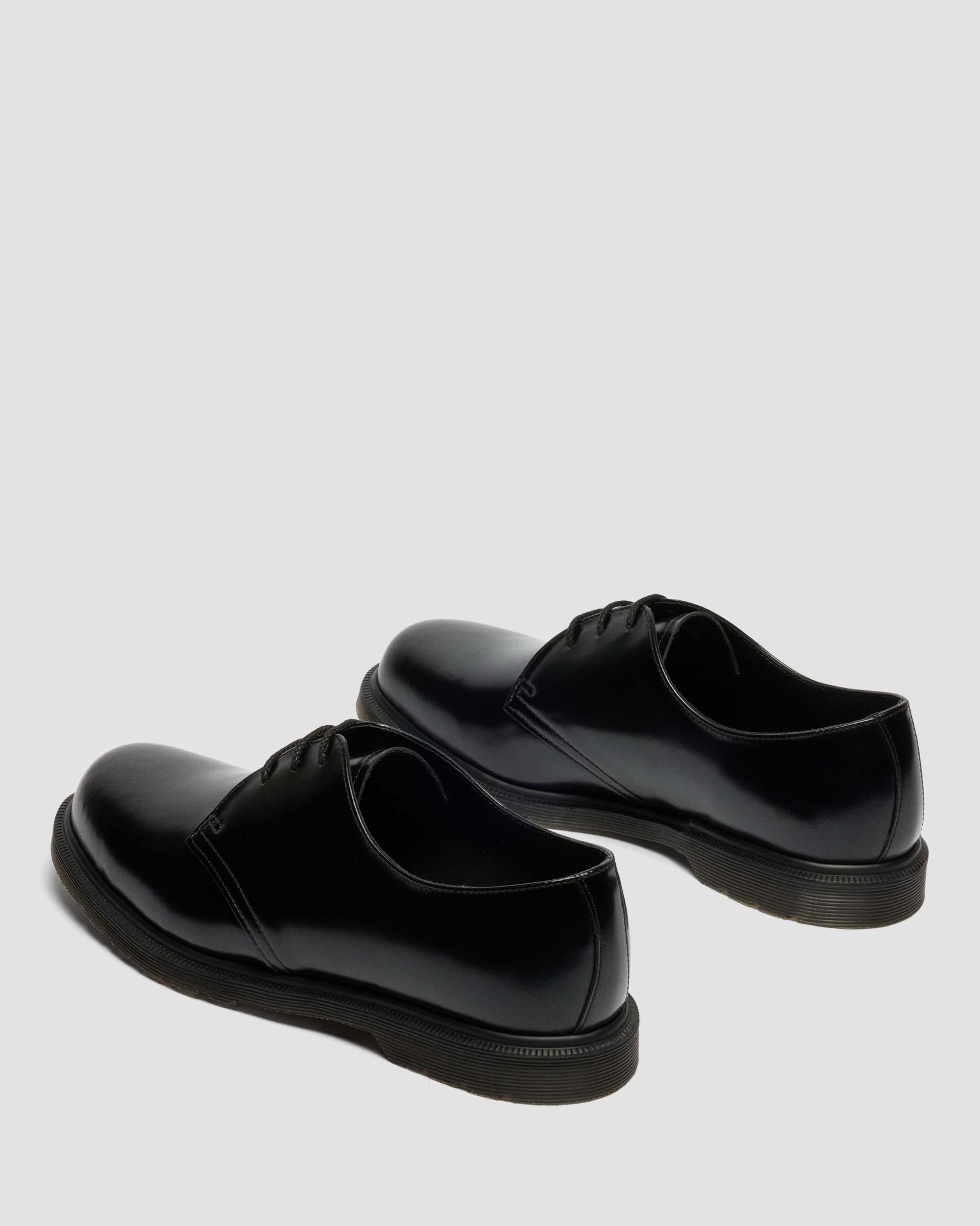 Mayfare Smooth Leather Shoes in Black