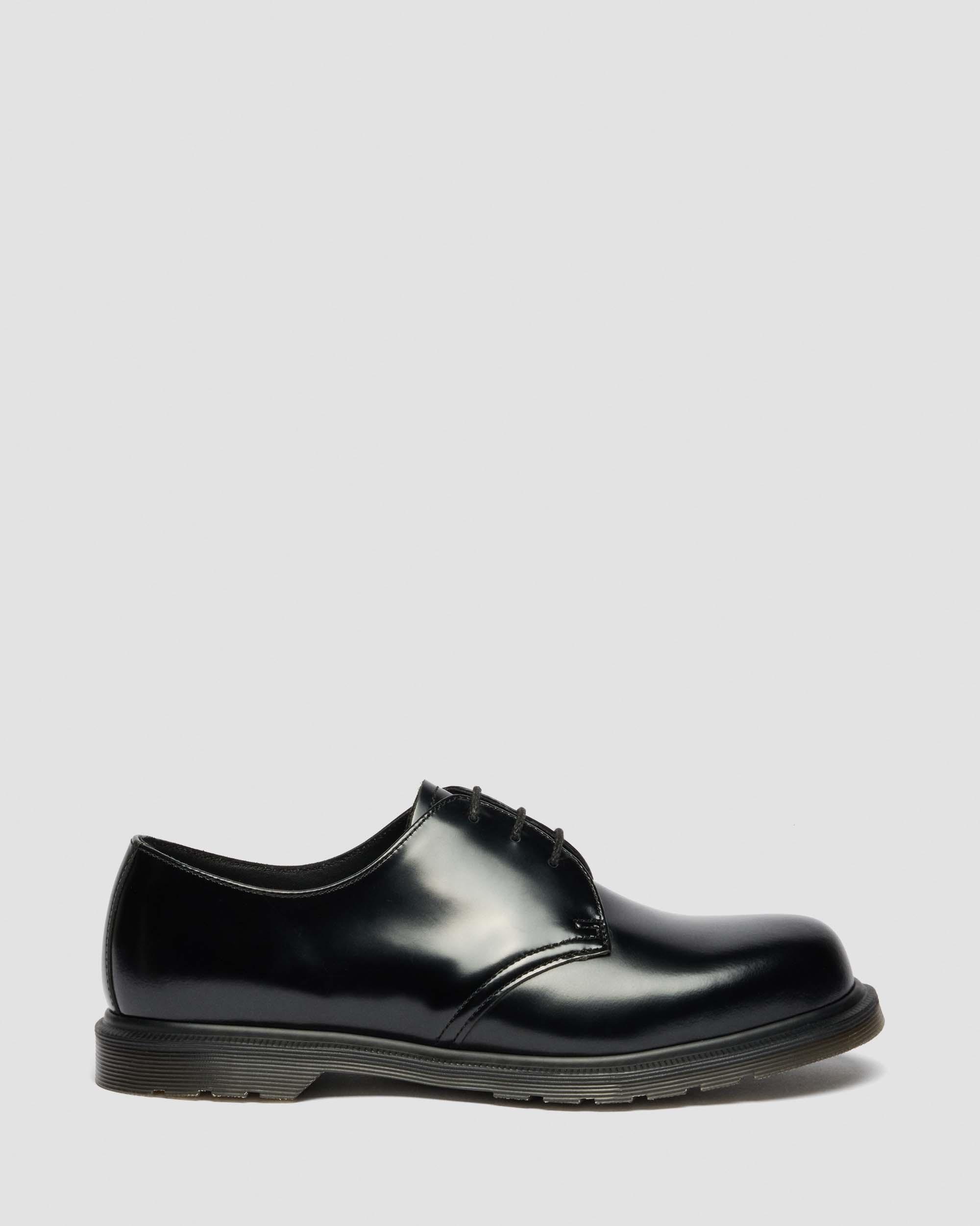Mayfare Smooth Leather Shoes in Black
