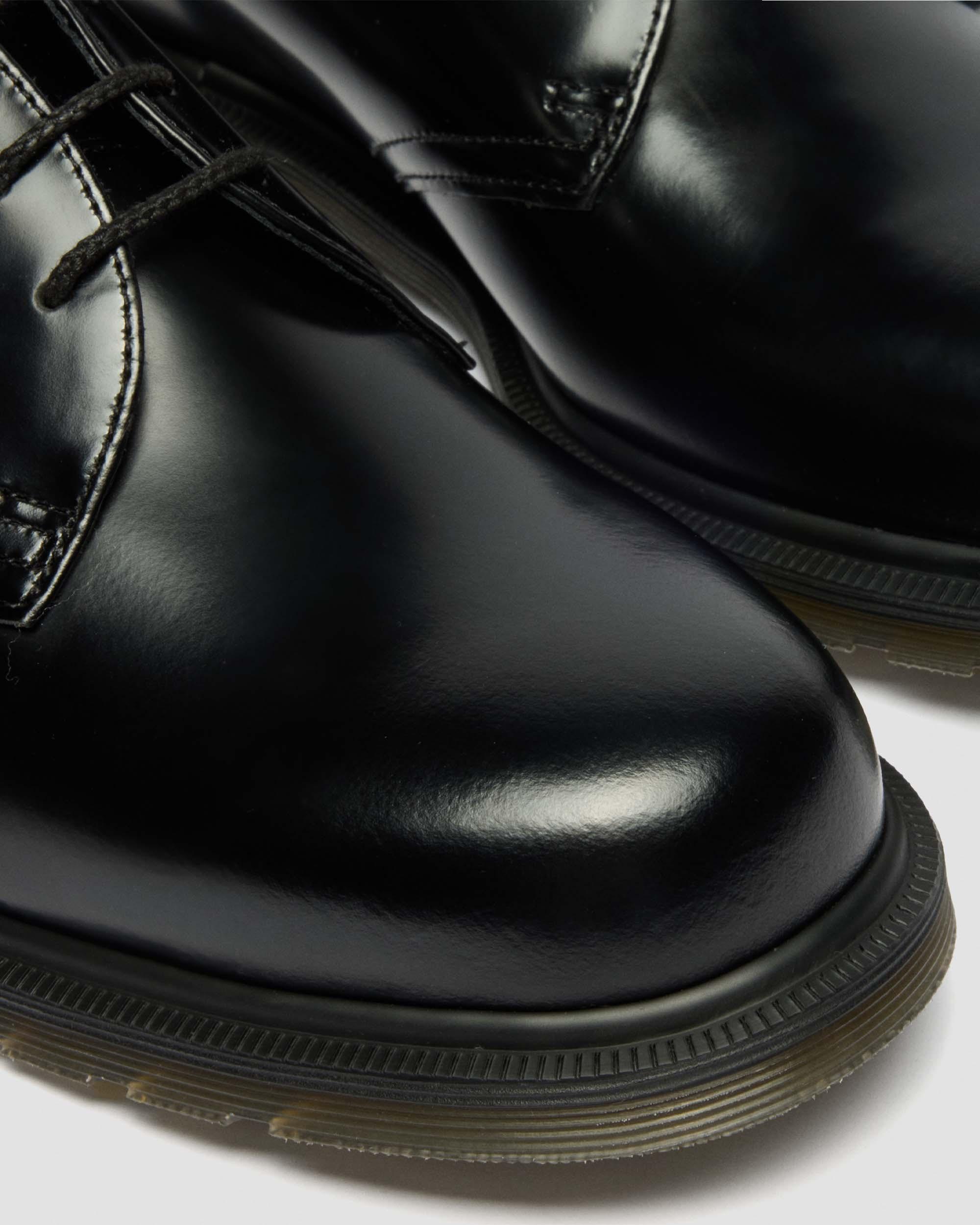 Mayfare Smooth Leather Shoes in Black