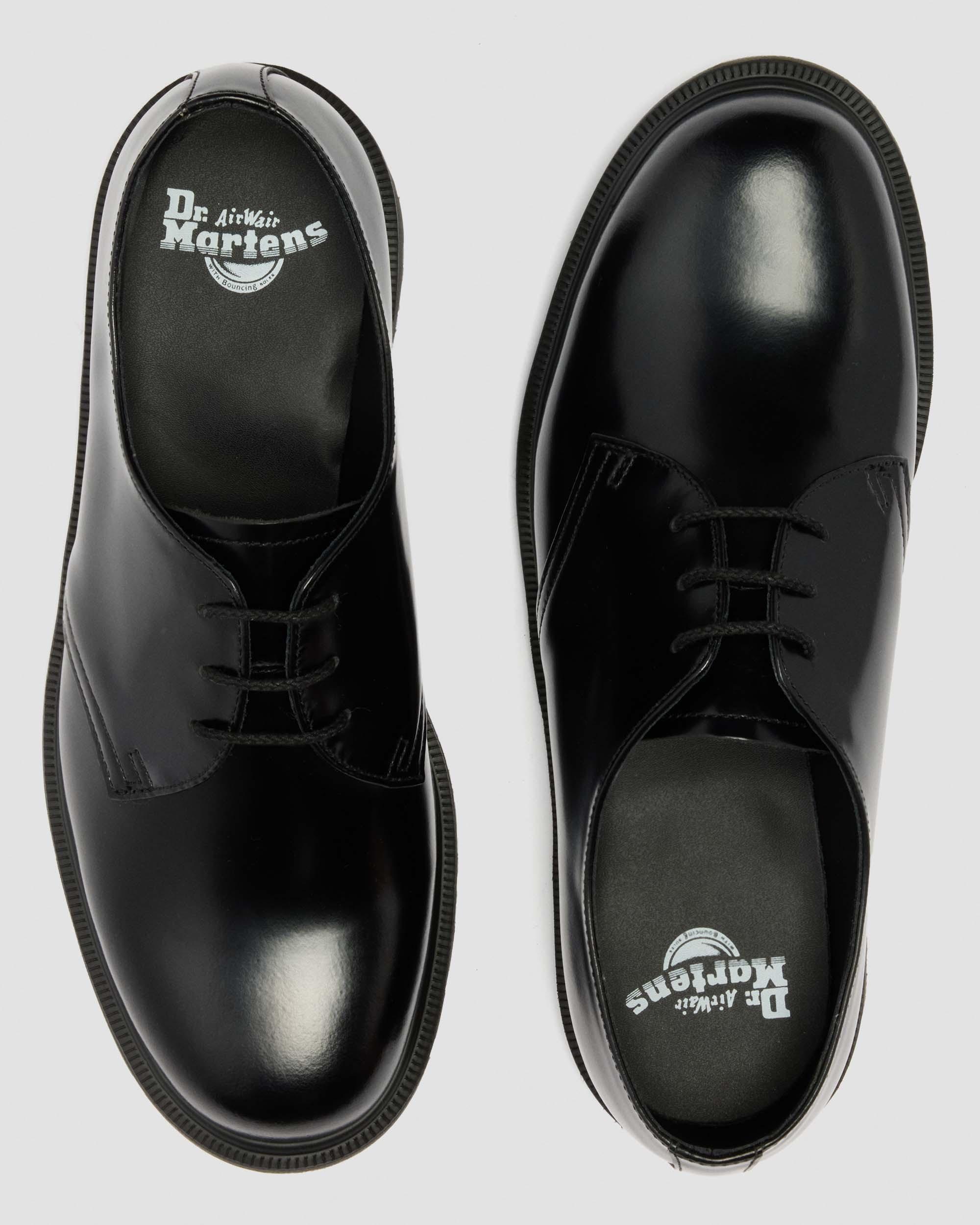 Mayfare Smooth Leather Shoes in Black