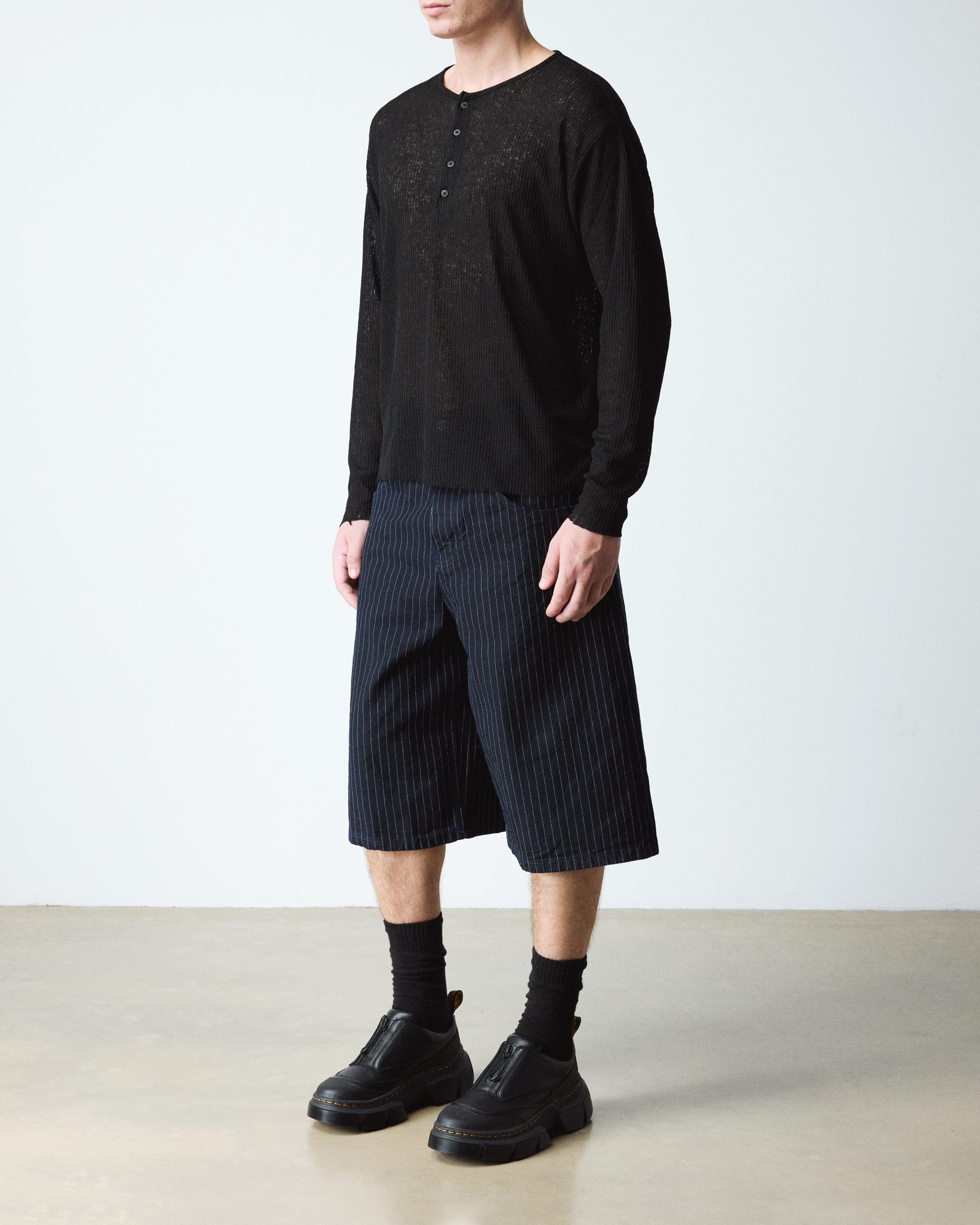 Chaussures DMXL Zip en cuir in Noir