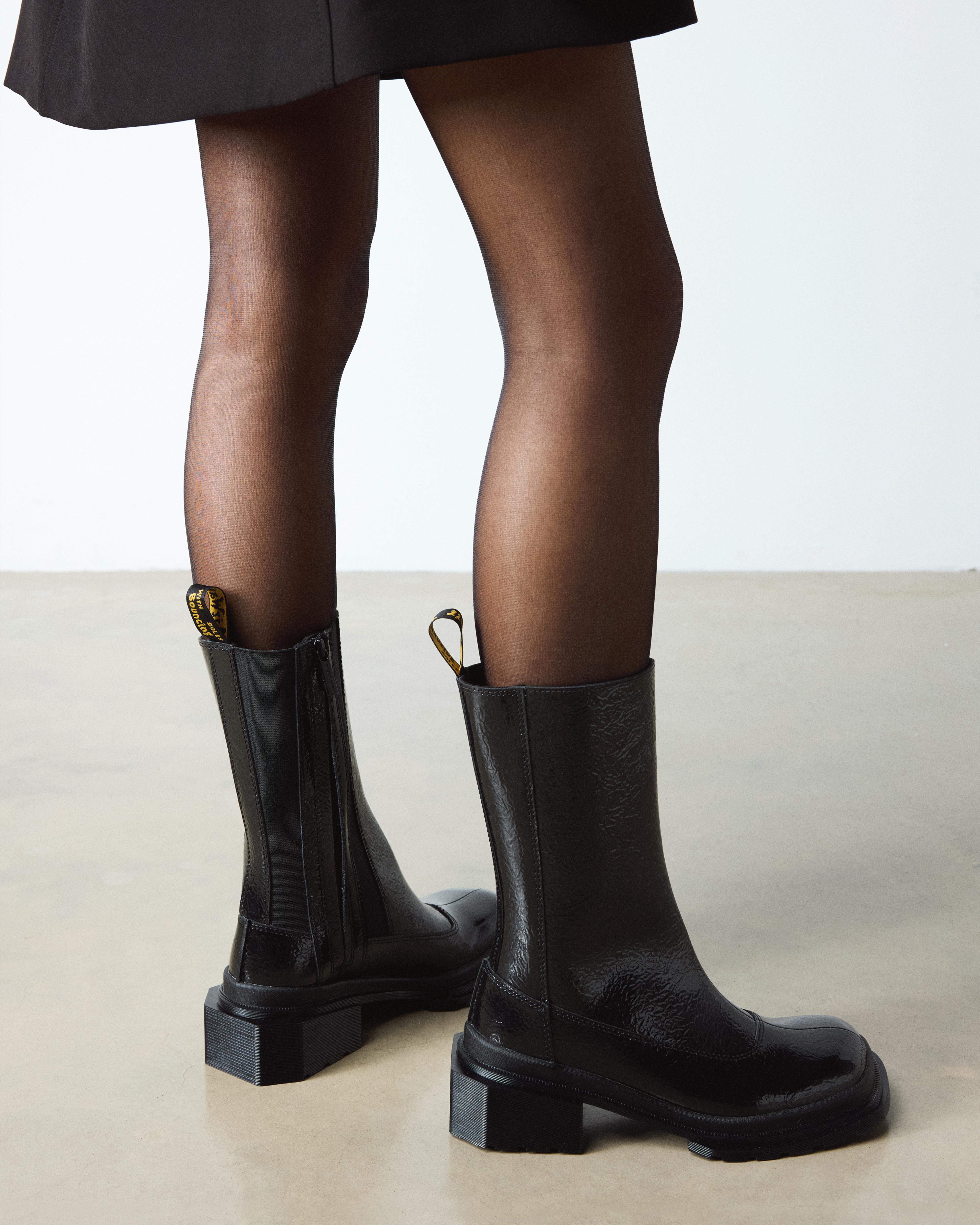 Maybole Hi Square Toe -nahkaiset Chelsea-bootsit product image