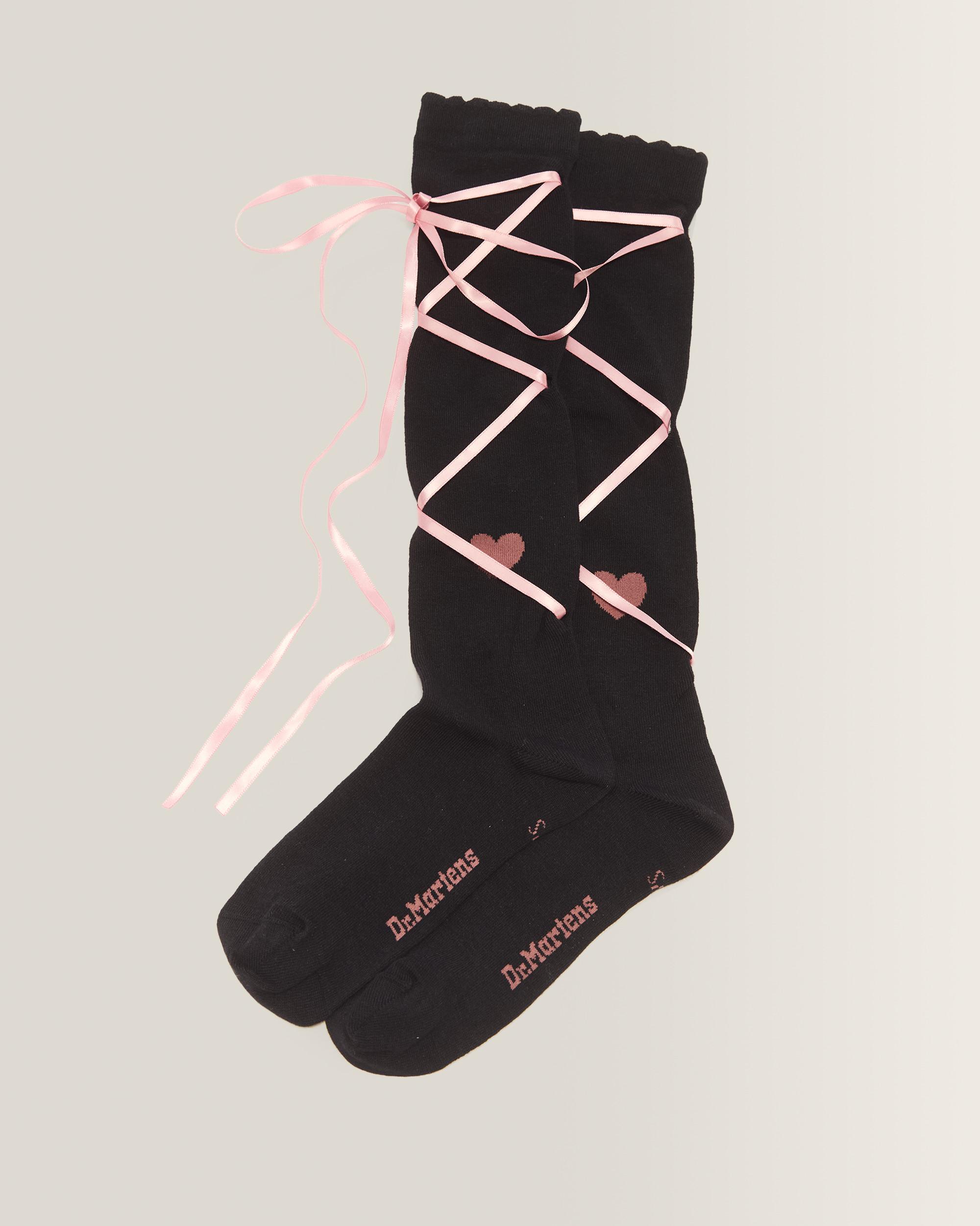 Long Lace Up Socks