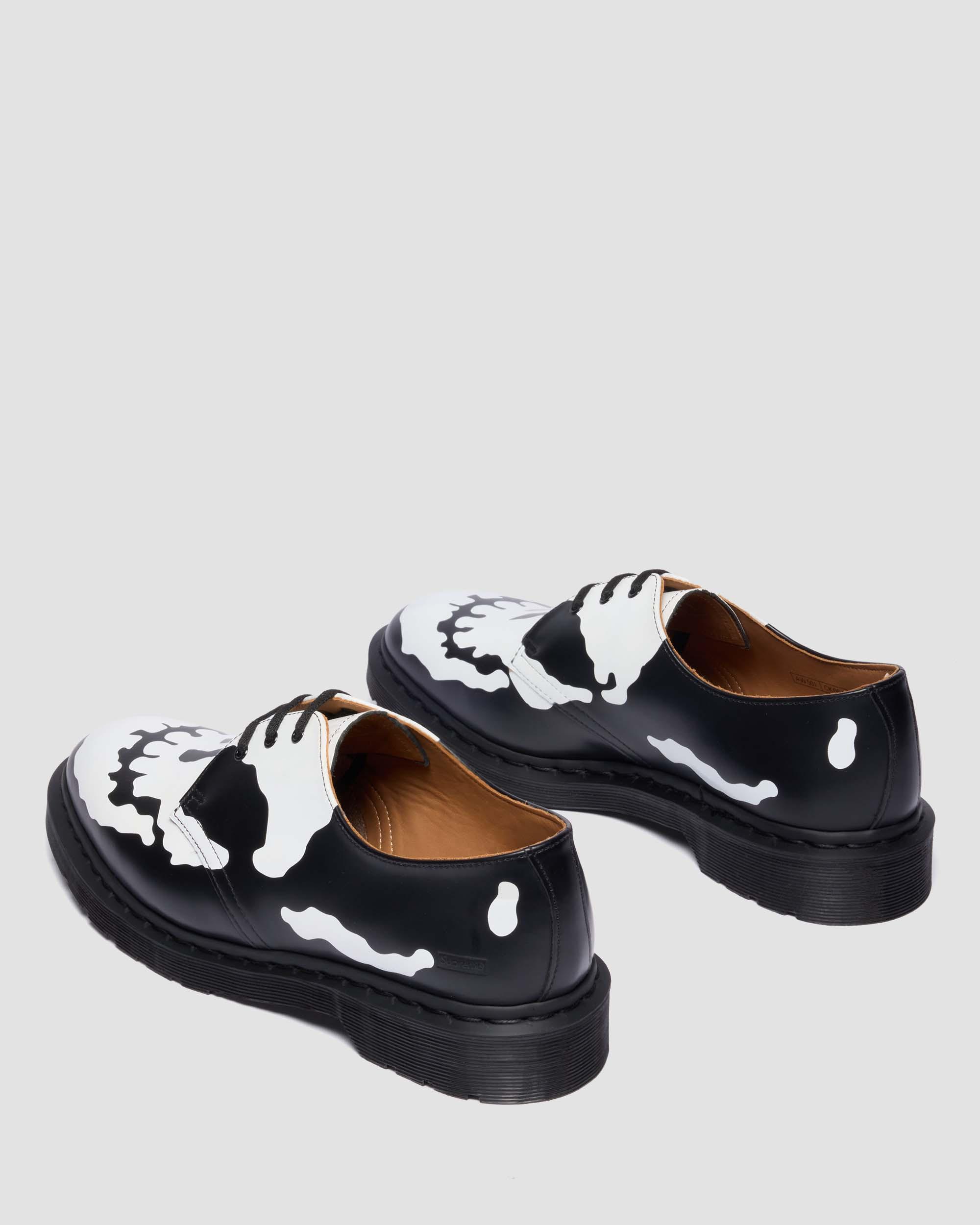 1461 SUPREME SKULL in BLACK+WHITE | Dr. Martens™